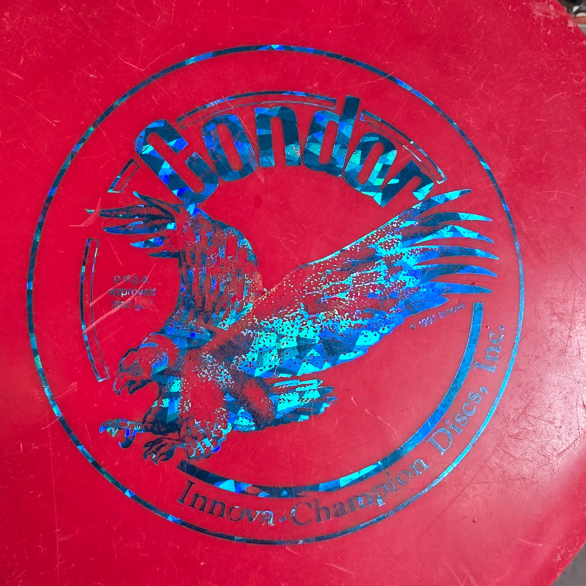 Circle stamp pfn penned Innova Dx Condor 195g ink 5/10