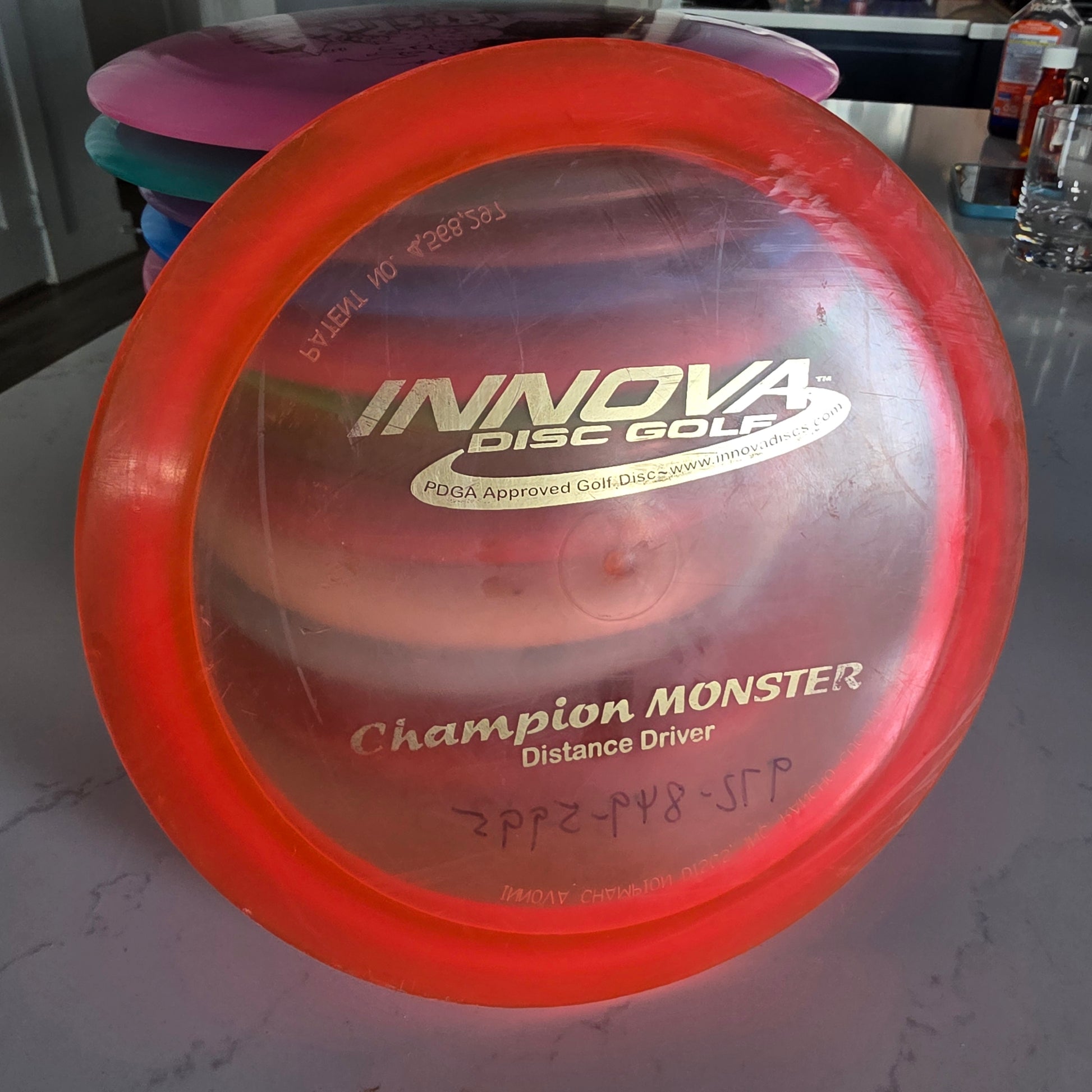 Rare Penned PFN Innova Champion Monster 173g 7/10 ink
