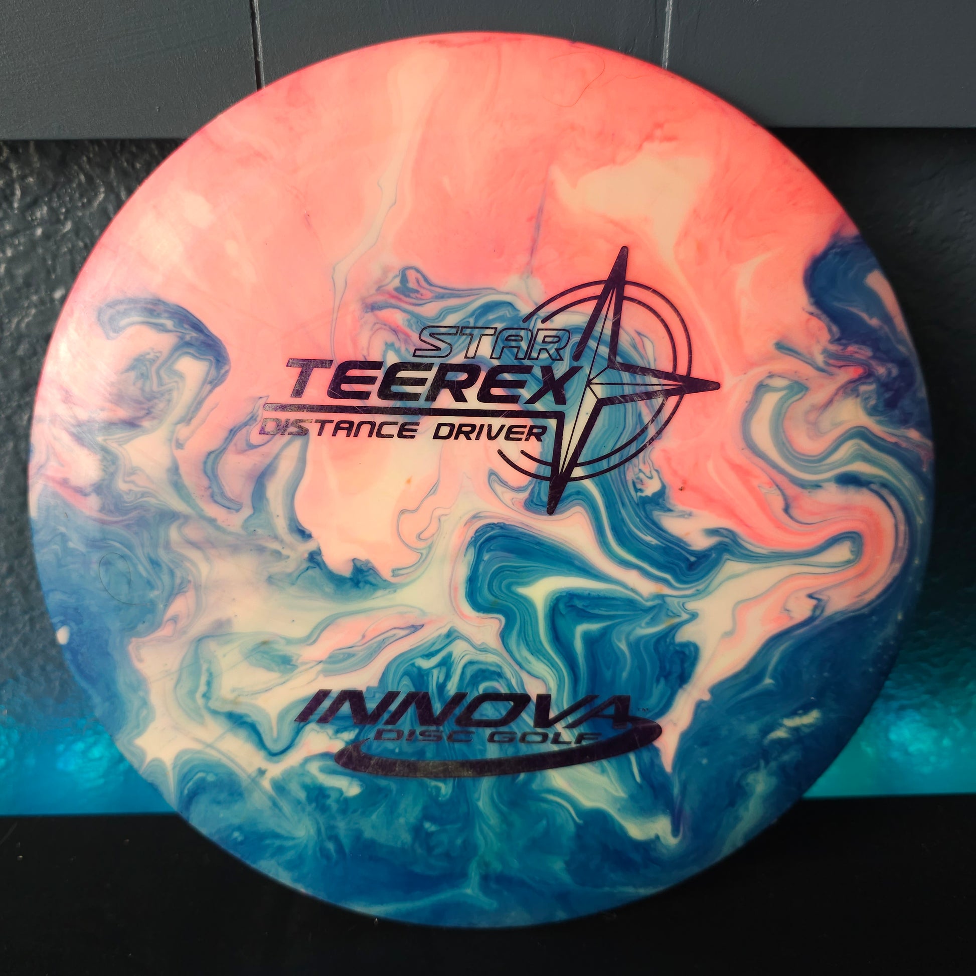 Dyed Innova Swirly Star Teerex penned PFN 175g 8/10