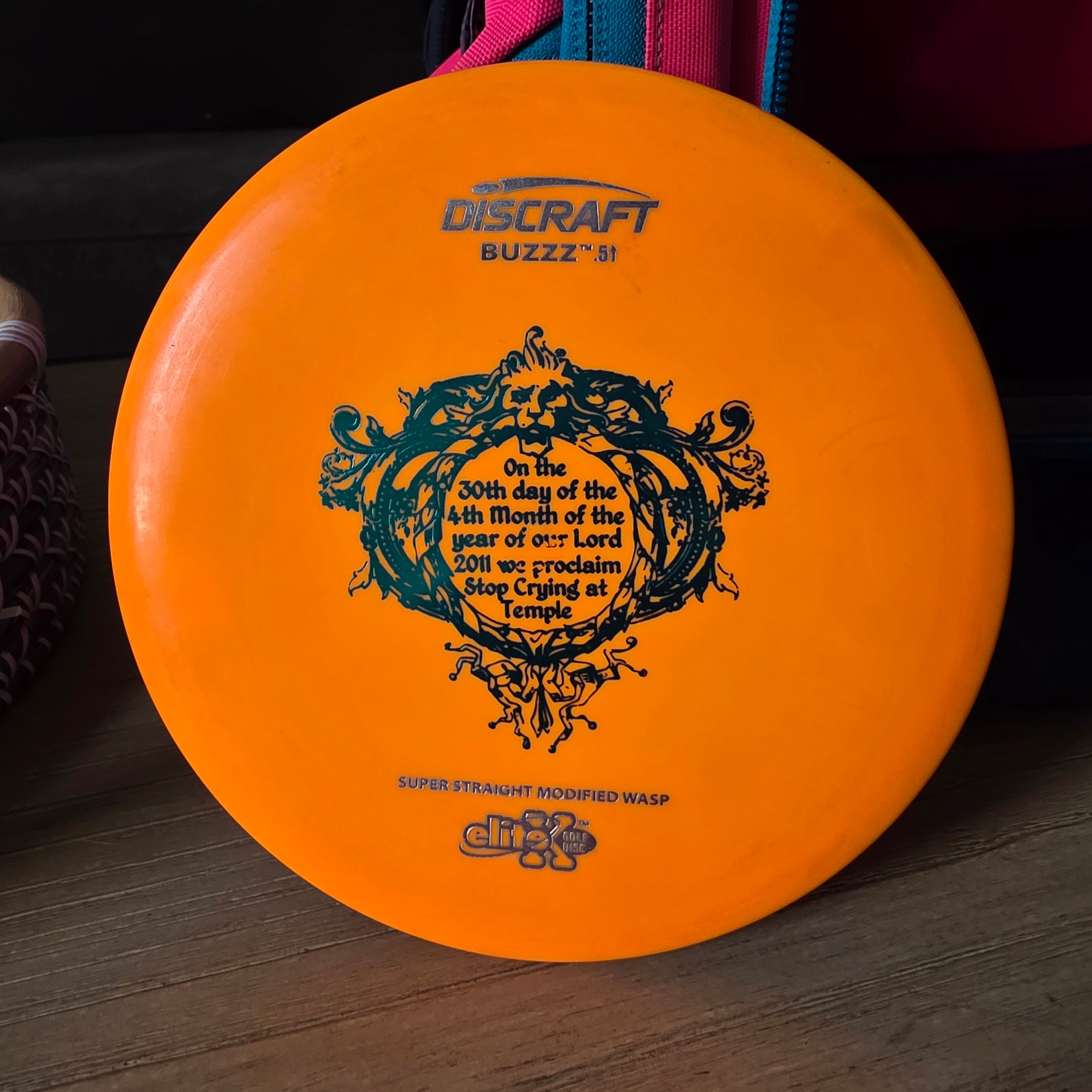 Discraft Elite X Buzzz Wixom Tooled PFN run 9/10