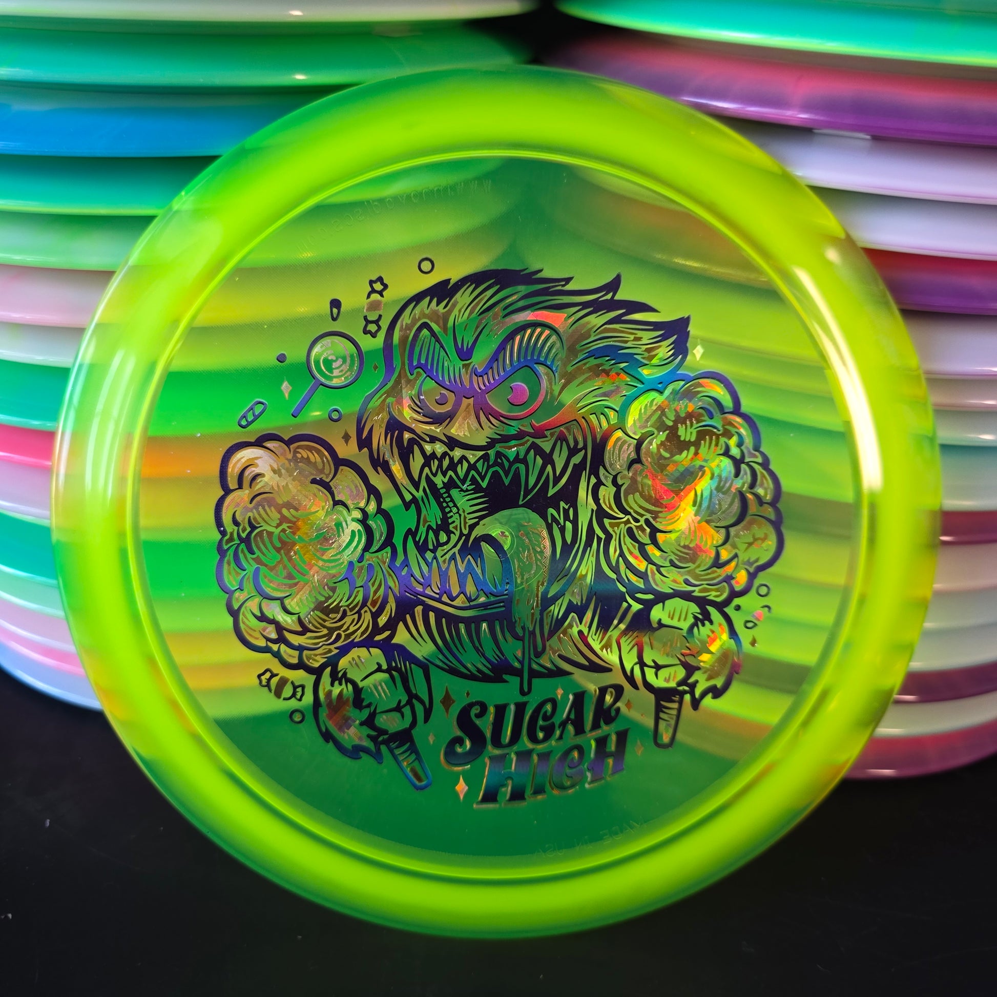 Innova FLAT TOP Champion Firebird 173-5g Sugar High 2-Foil Stamp