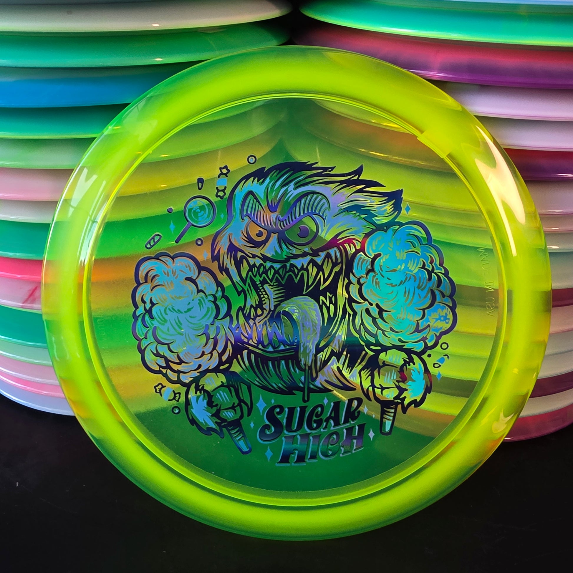 Innova FLAT TOP Champion Firebird 173-5g Sugar High 2-Foil Stamp