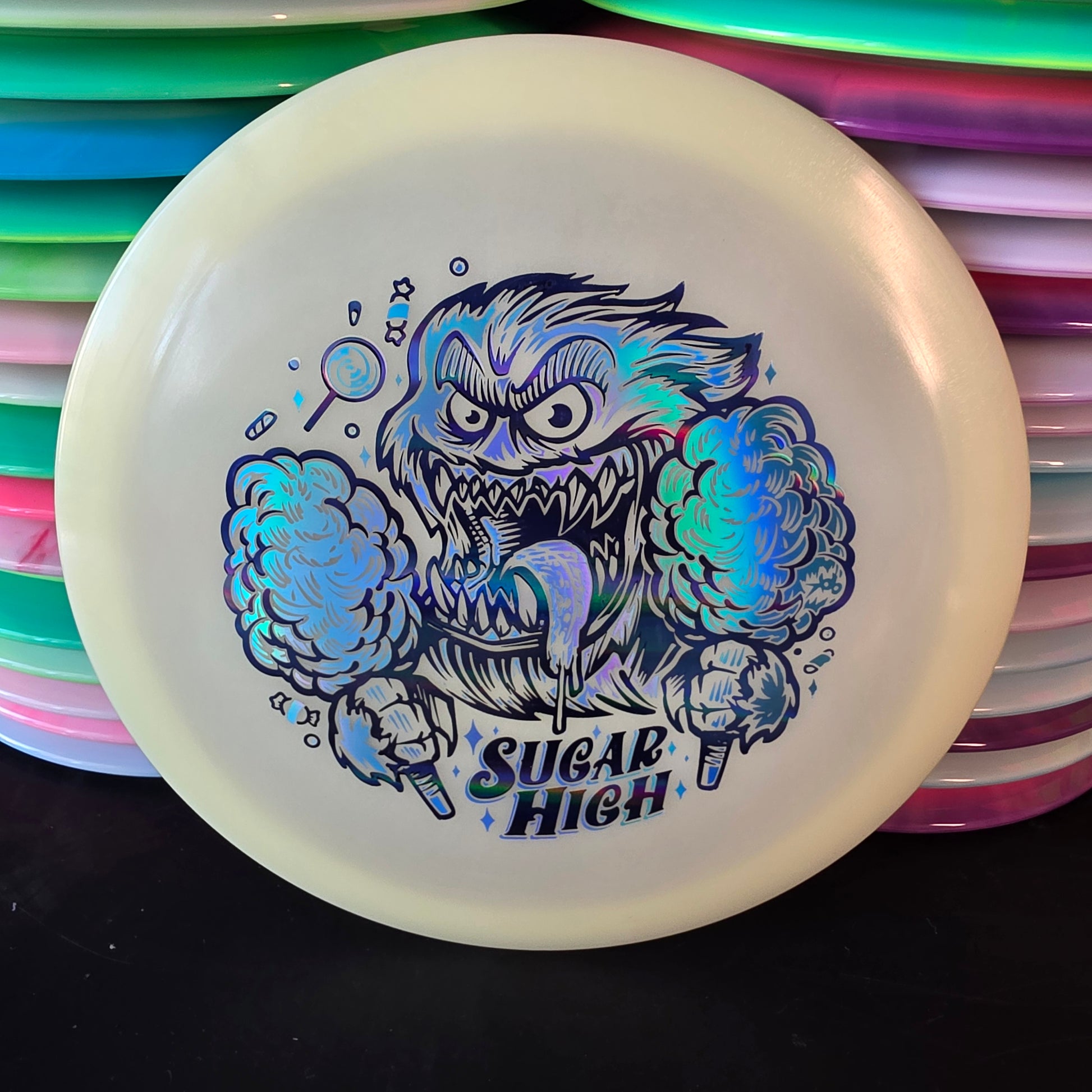 Innova Glow Champion Eagle 173-5g Sugar High 2-Foil Stamp