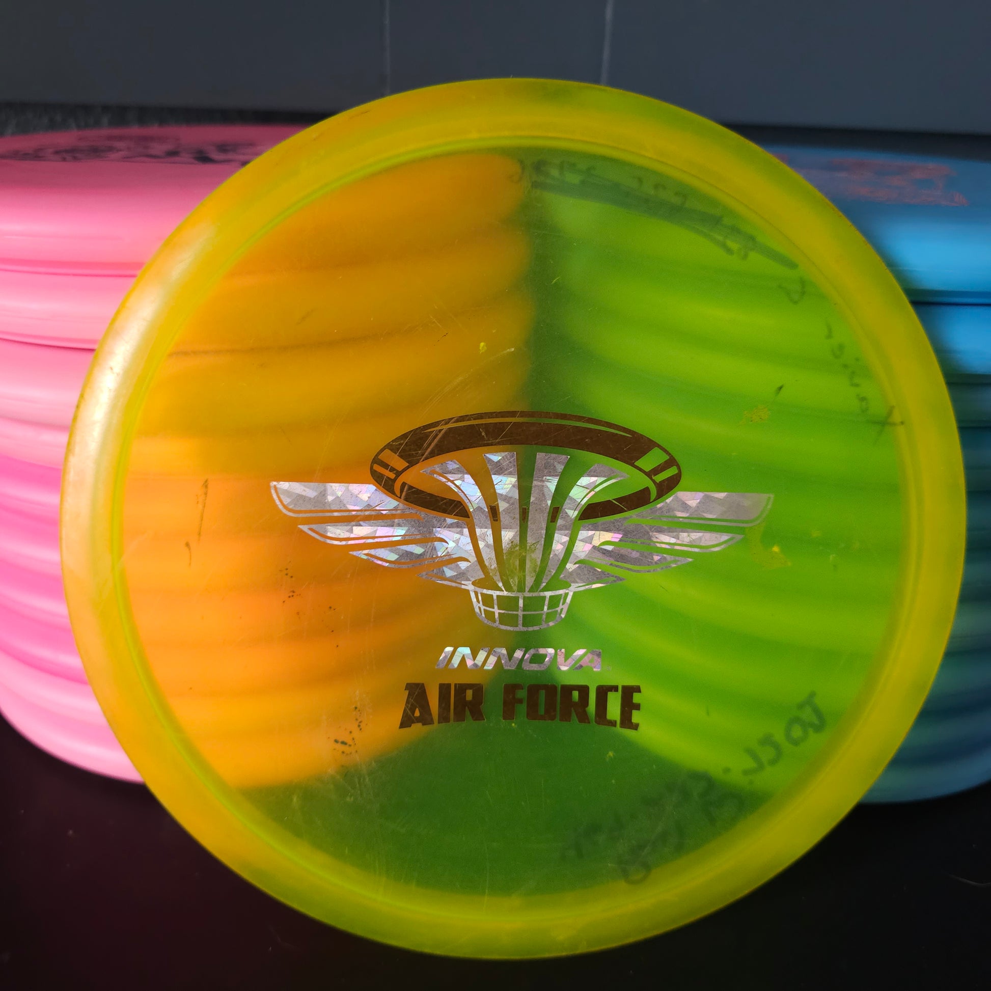 Air Force Stamped Innova Champion Roc3 180g Ink 7/10