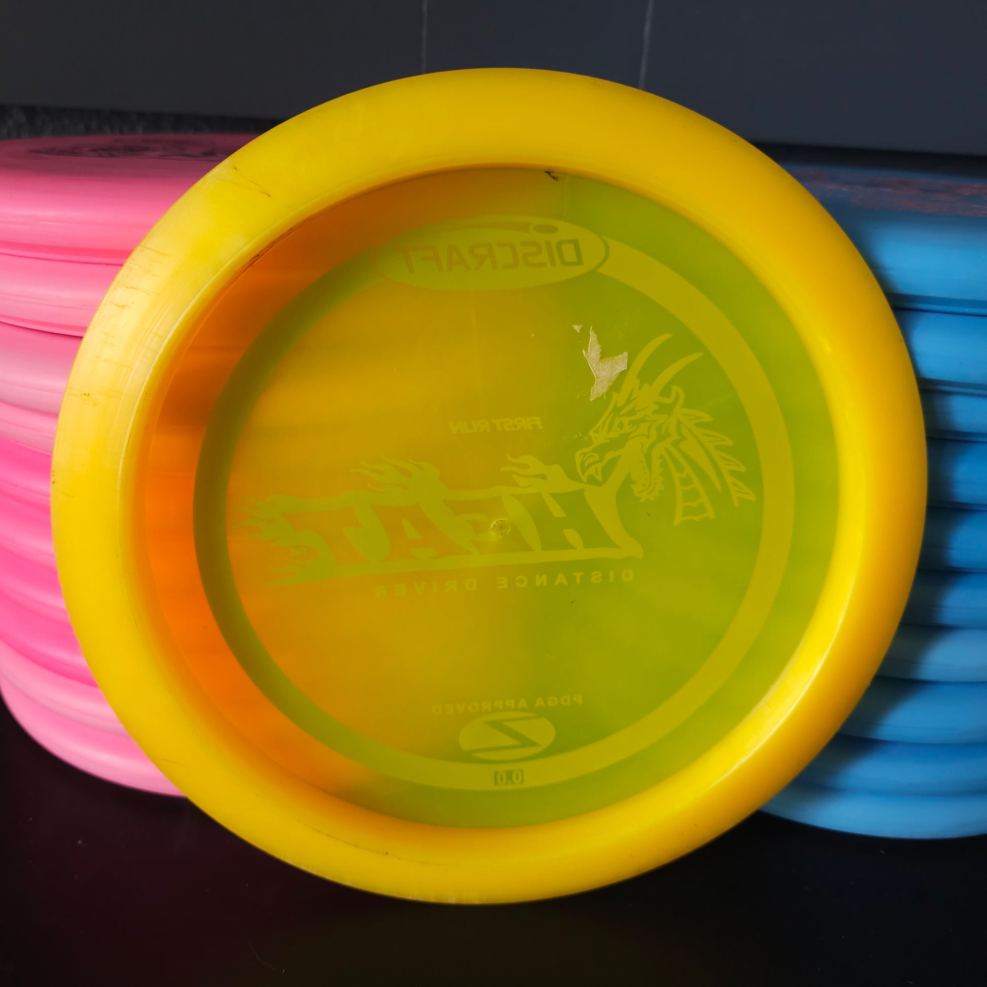 First run Discraft Z Pfn Heat 173g 9/10