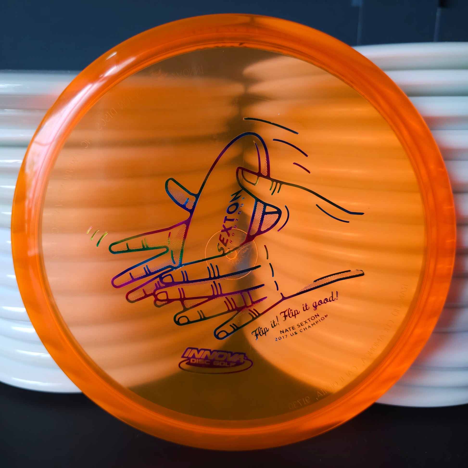 Rare Innova Flip it flip it good Nate Sexton Champion Roc3 180g 8.5/10 inked