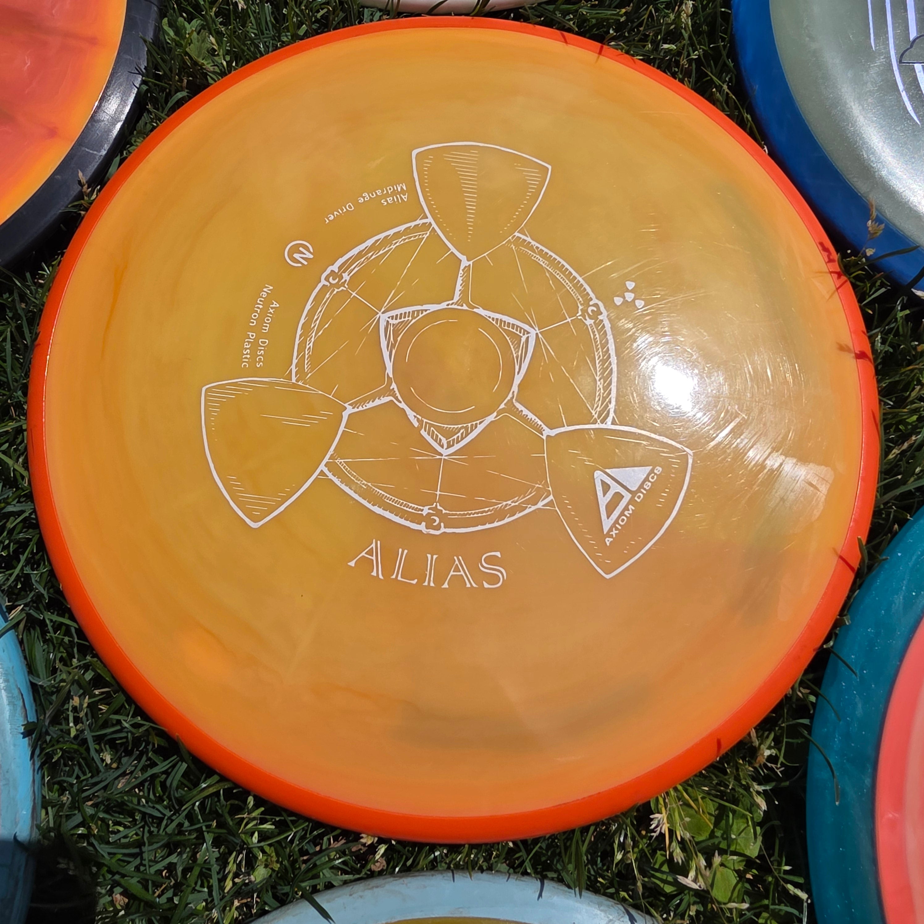Patent pending axiom Neutron alias 168g inked on bottom 8/10