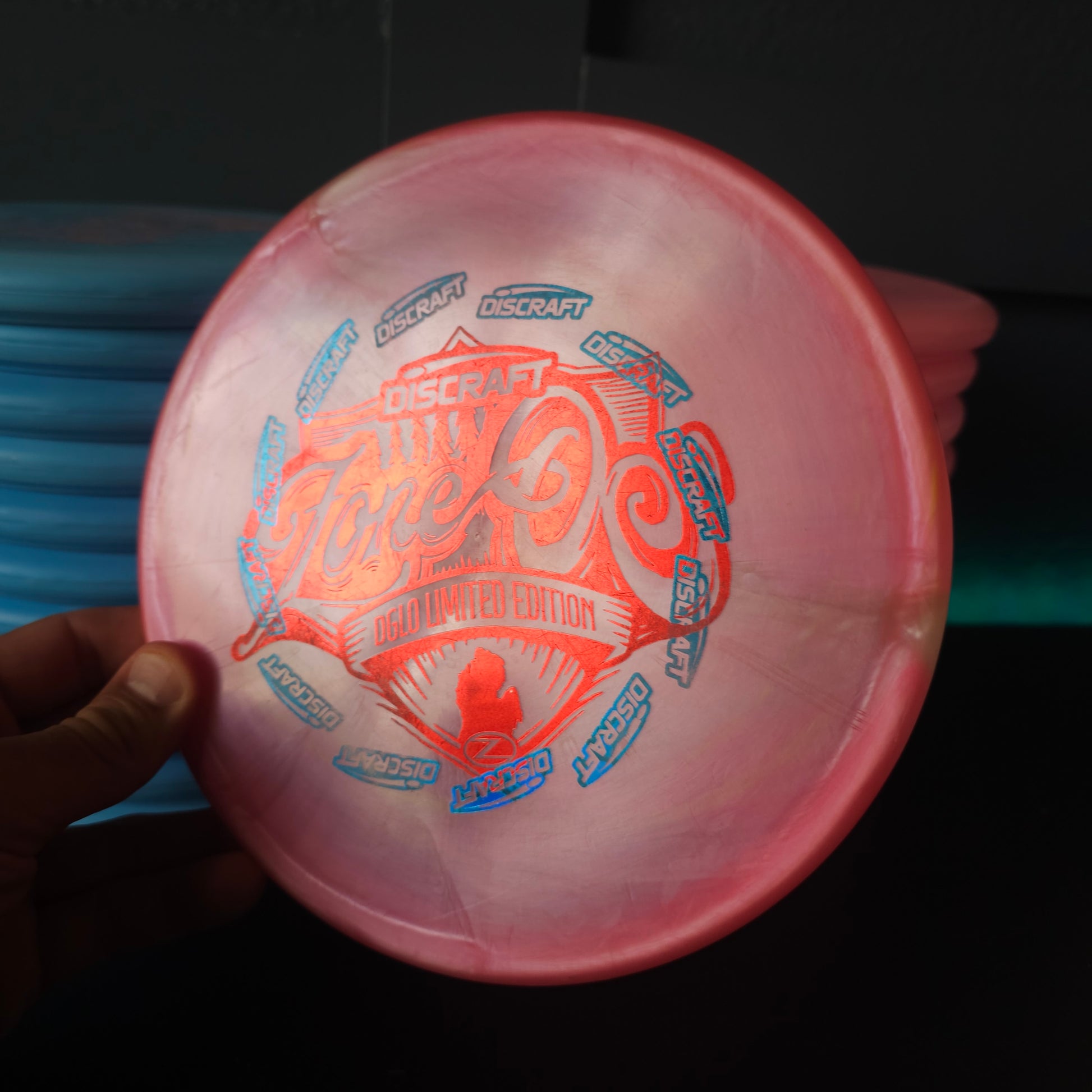 DGLO limited edition Discraft Z Swirl Zone OS 174g 8/10