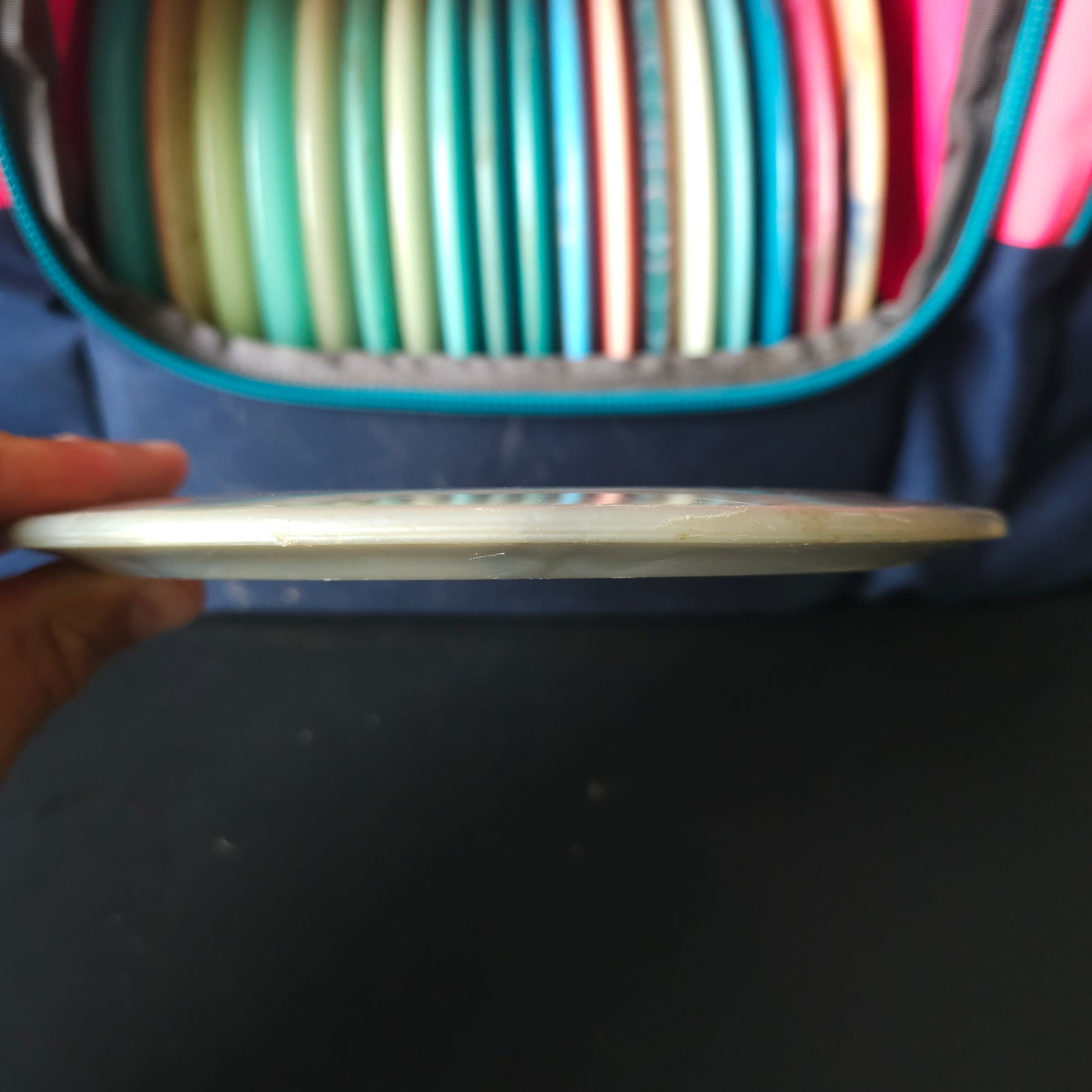 Discraft Andrew Presnell Limited Edition Z Swirl Raptor 174.9g 8/10 Flat and Stiff!