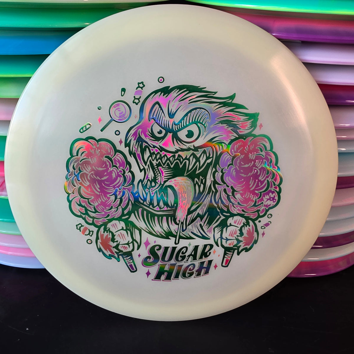 Innova Glow Champion Eagle 173-5g Sugar High 2-Foil Stamp