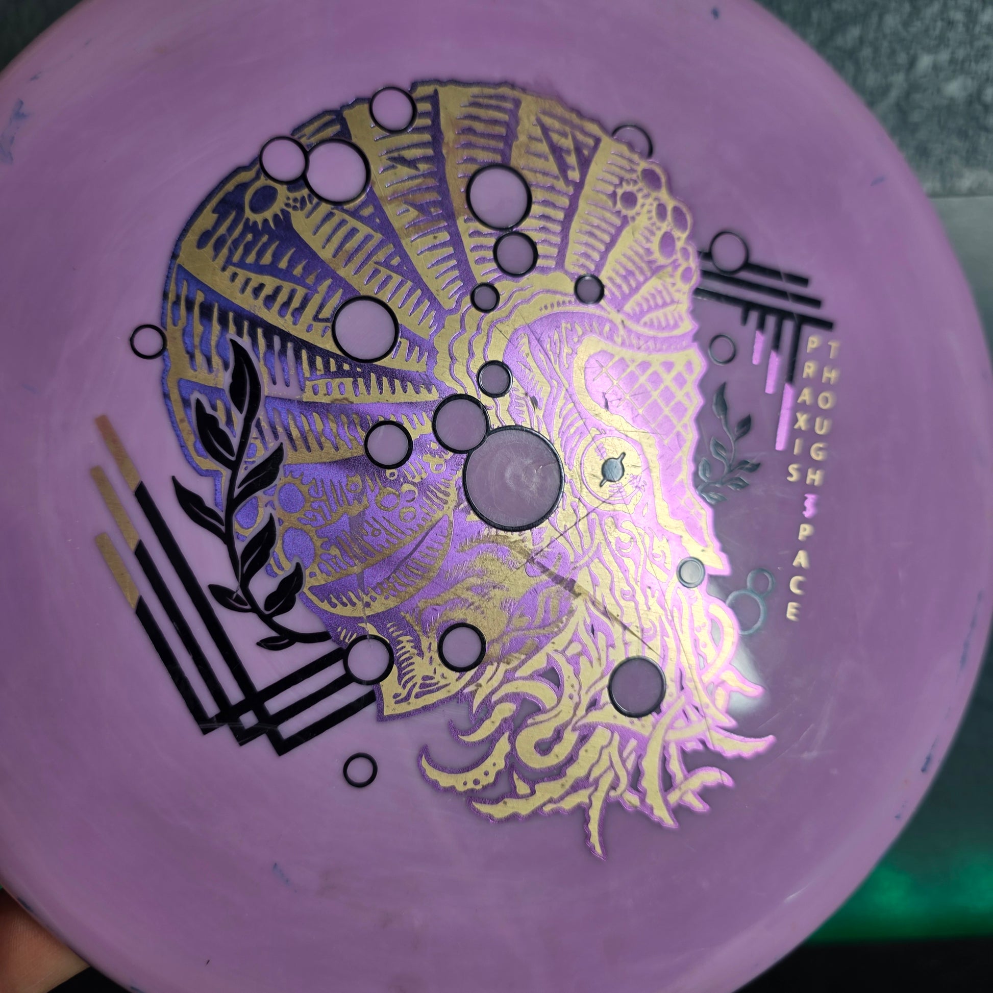 1st run Thought Space athletics Aura Praxis Nautilus 174g rim ink 7/10