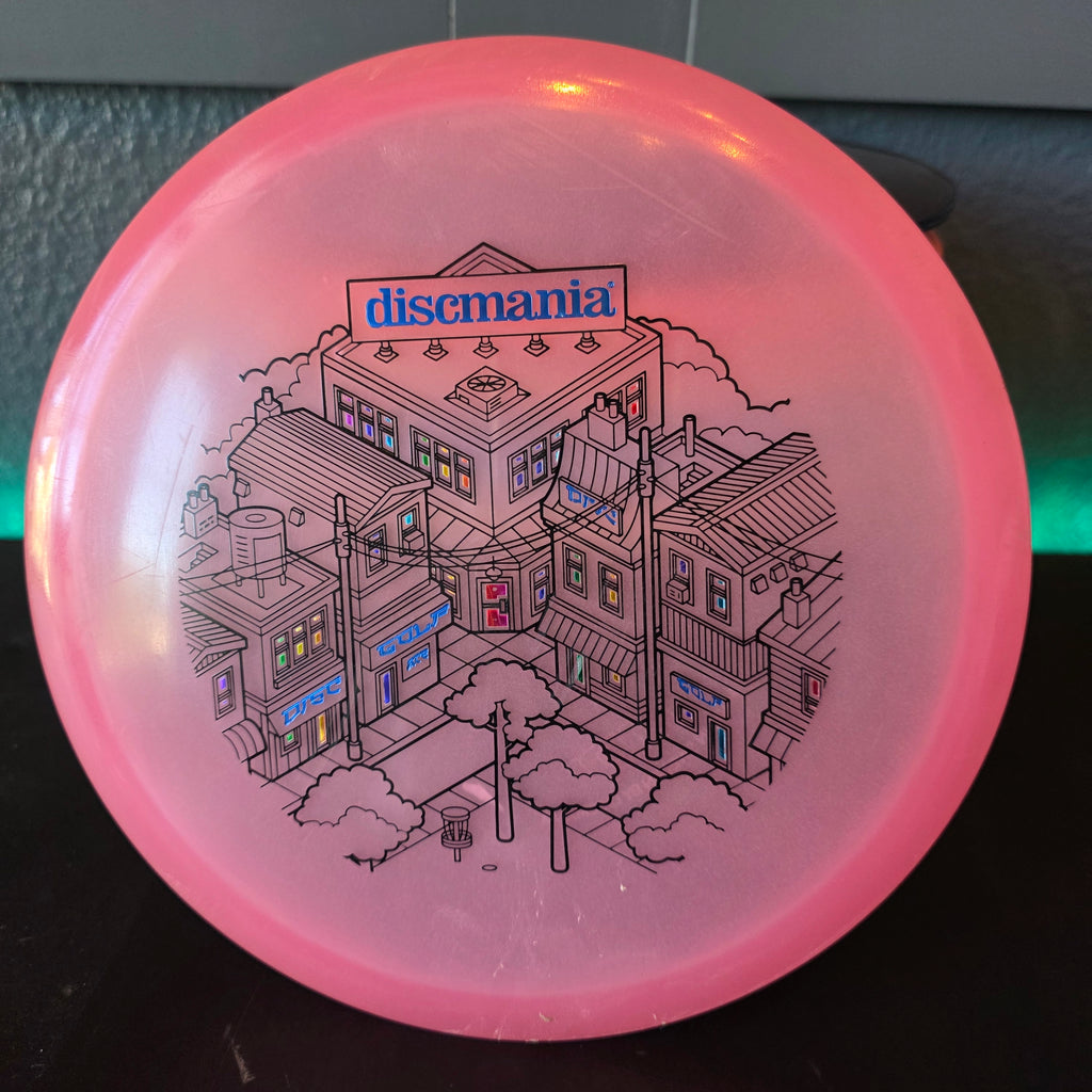 Discmania Color Glow C-Line MD1 Triple Stamp Mystery Box Run 180g rim ink 8/10