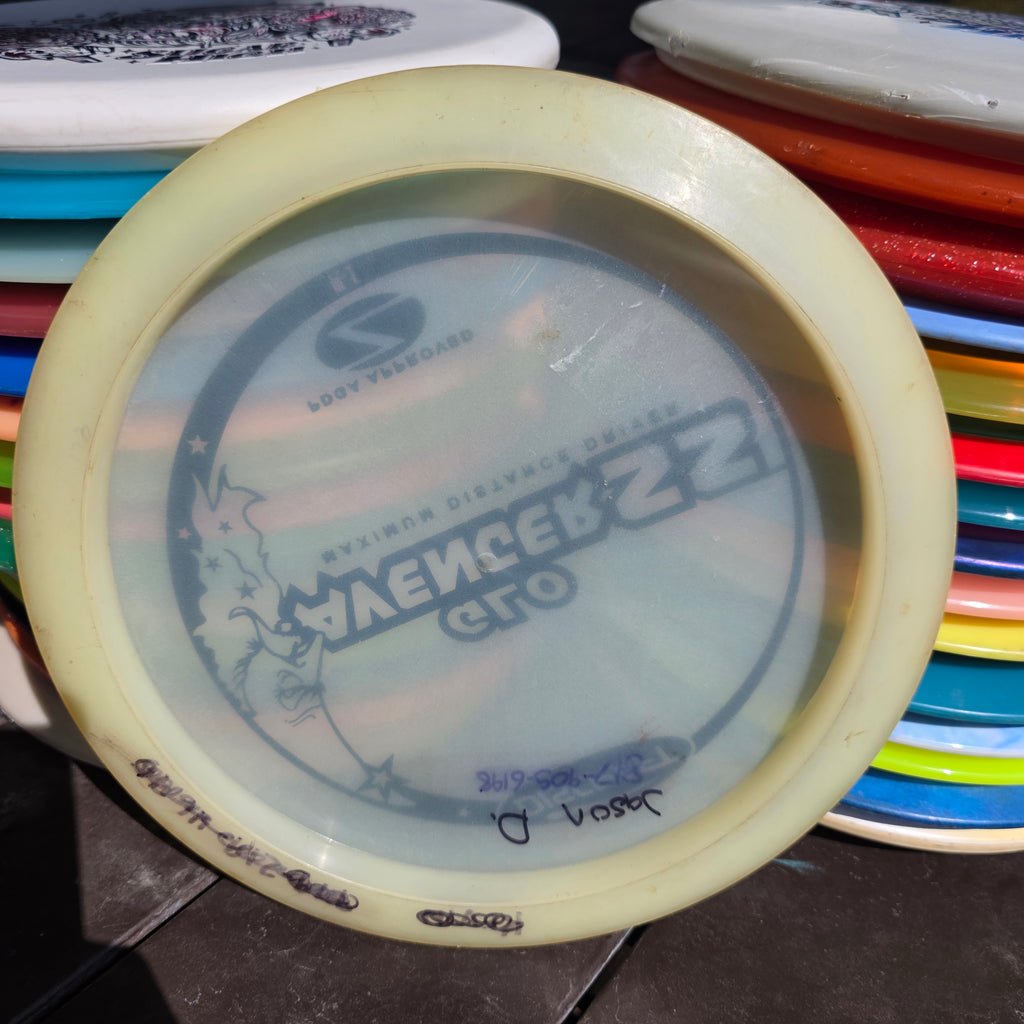 Pfn Discraft Z Glo Avenger SS Moon man stamp, inked 173g 8/10