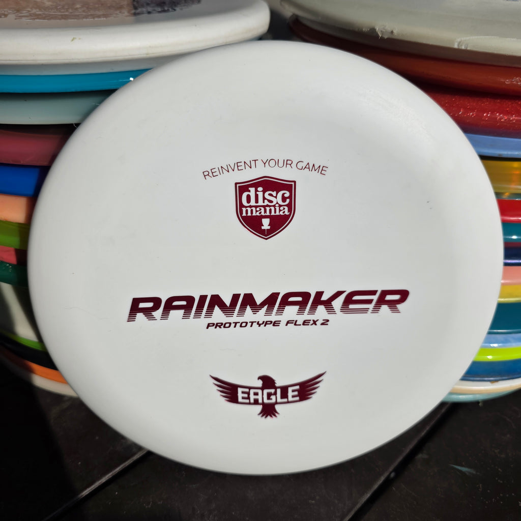 New Prototype Discmania Flex 2 d Line Rainmaker 173g 9.5/10