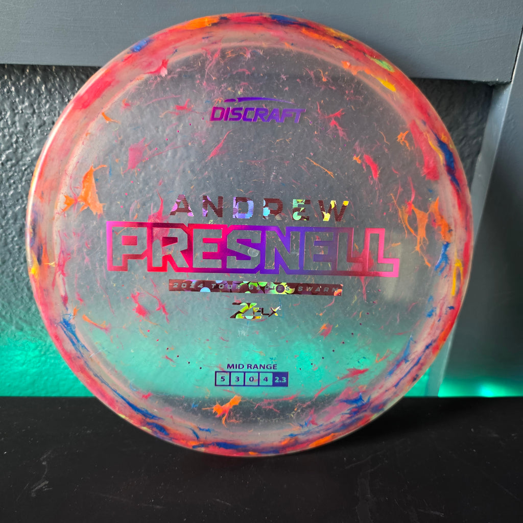 New 2024 Discraft Tour Series Jawbreaker Z Flx Swarm Andrew Presnell 174g 9.5/10