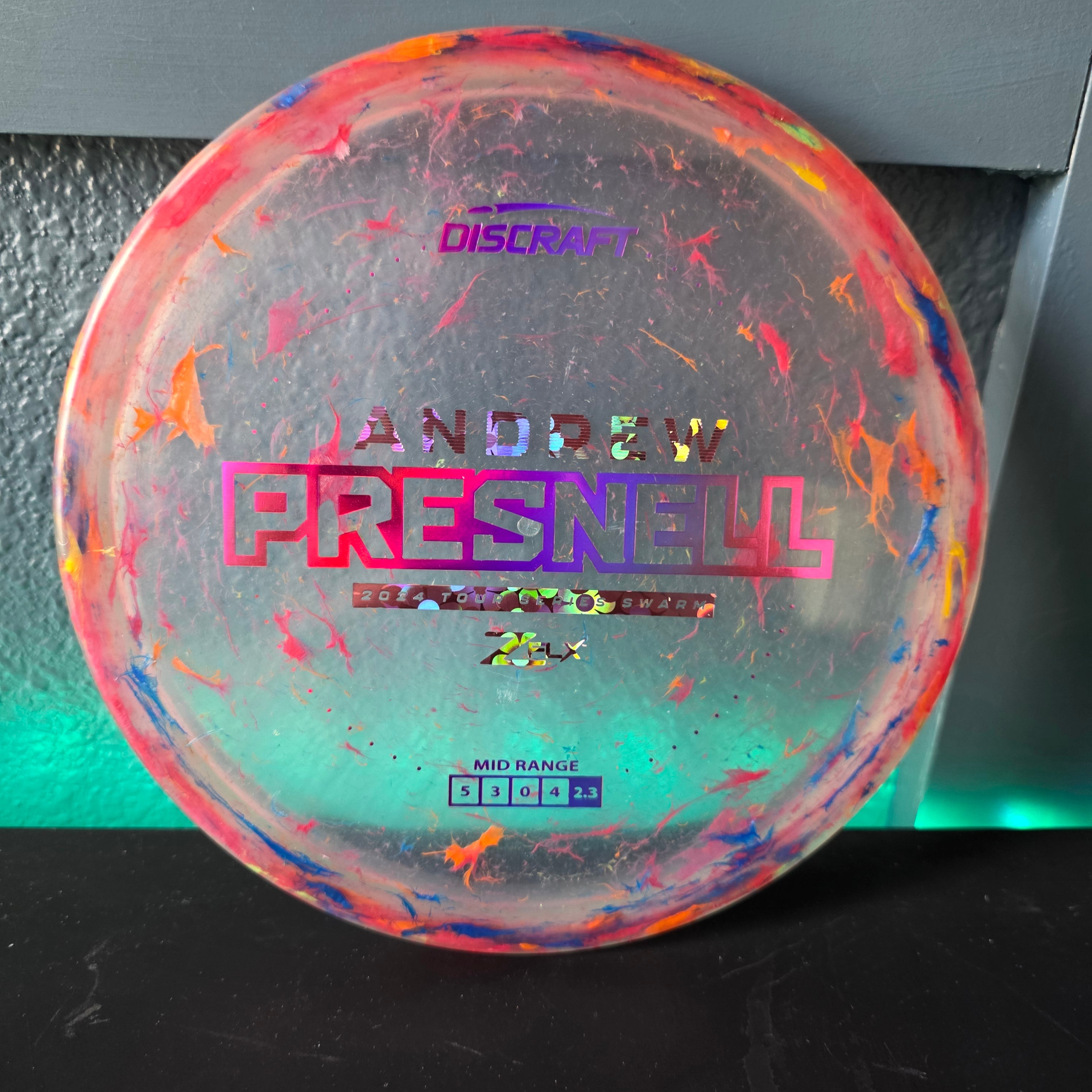 New 2024 Discraft Tour Series Jawbreaker Z Flx Swarm Andrew Presnell 174g 9.5/10