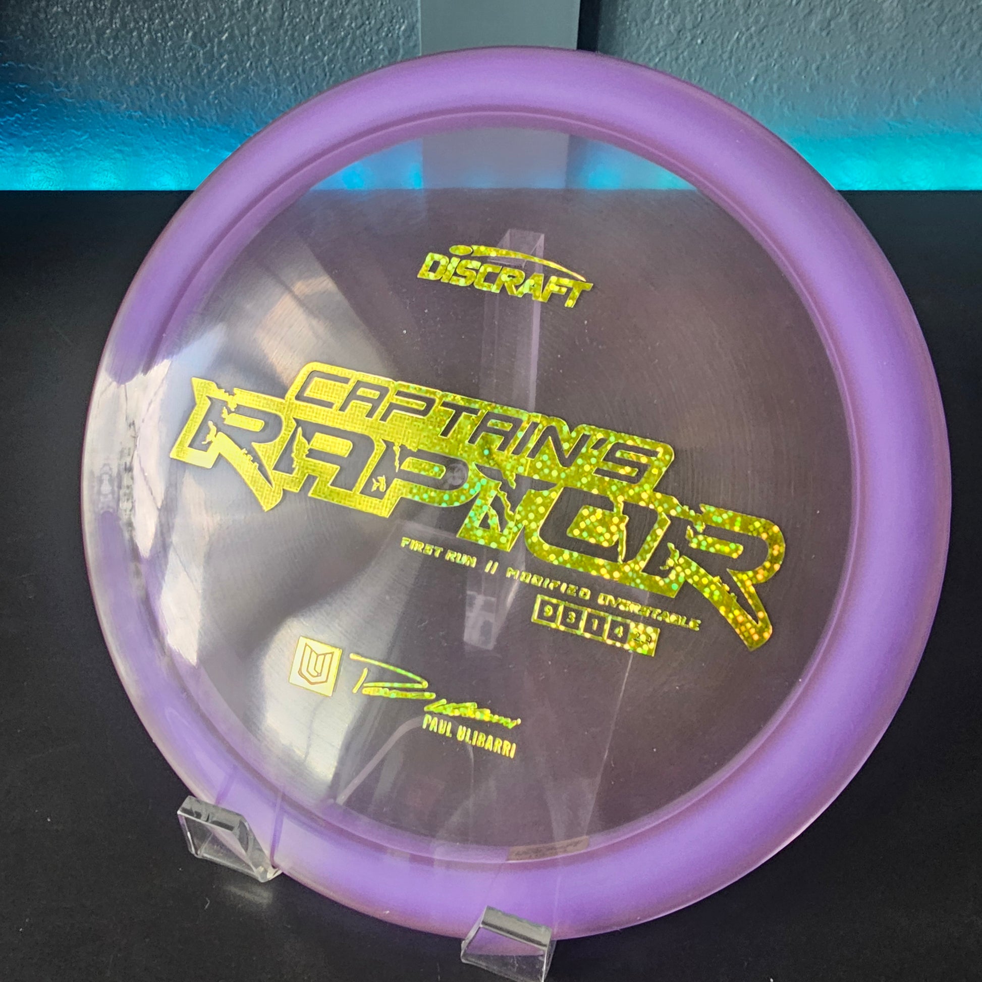 Discraft First Run Z Captains Raptor 173-4g, 9.5/10