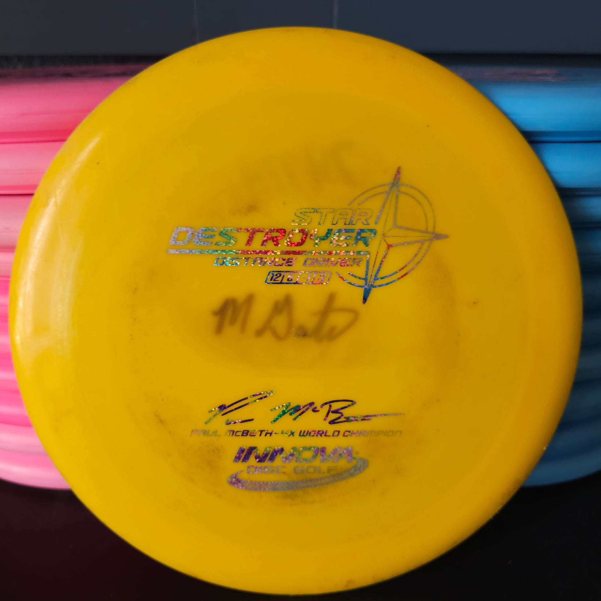 Innova Paul McBeth 4x Star Destroyer 174g 7/10 inked