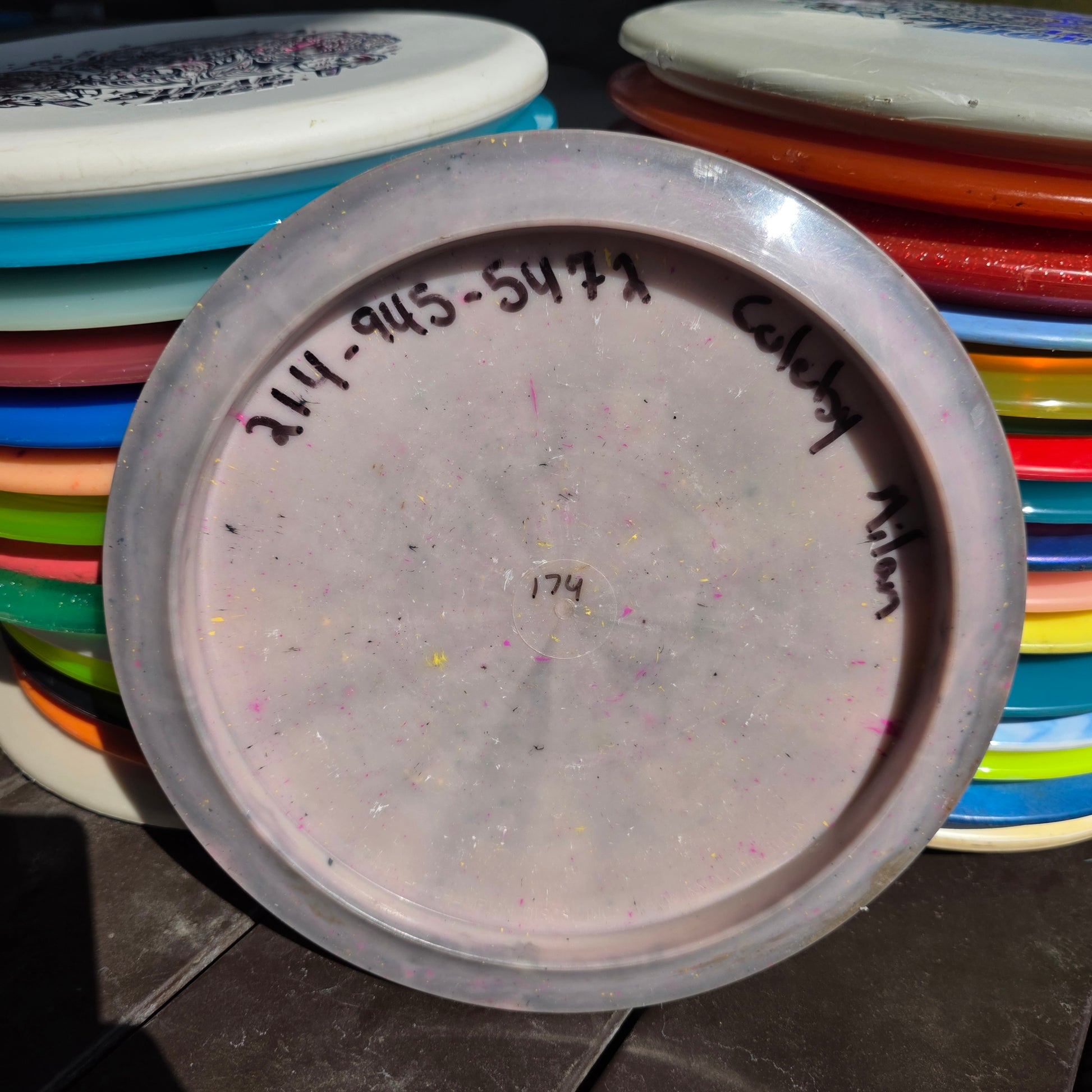 Unique Innova Halo Splatter Star Thunderbird 174g inked 8/10