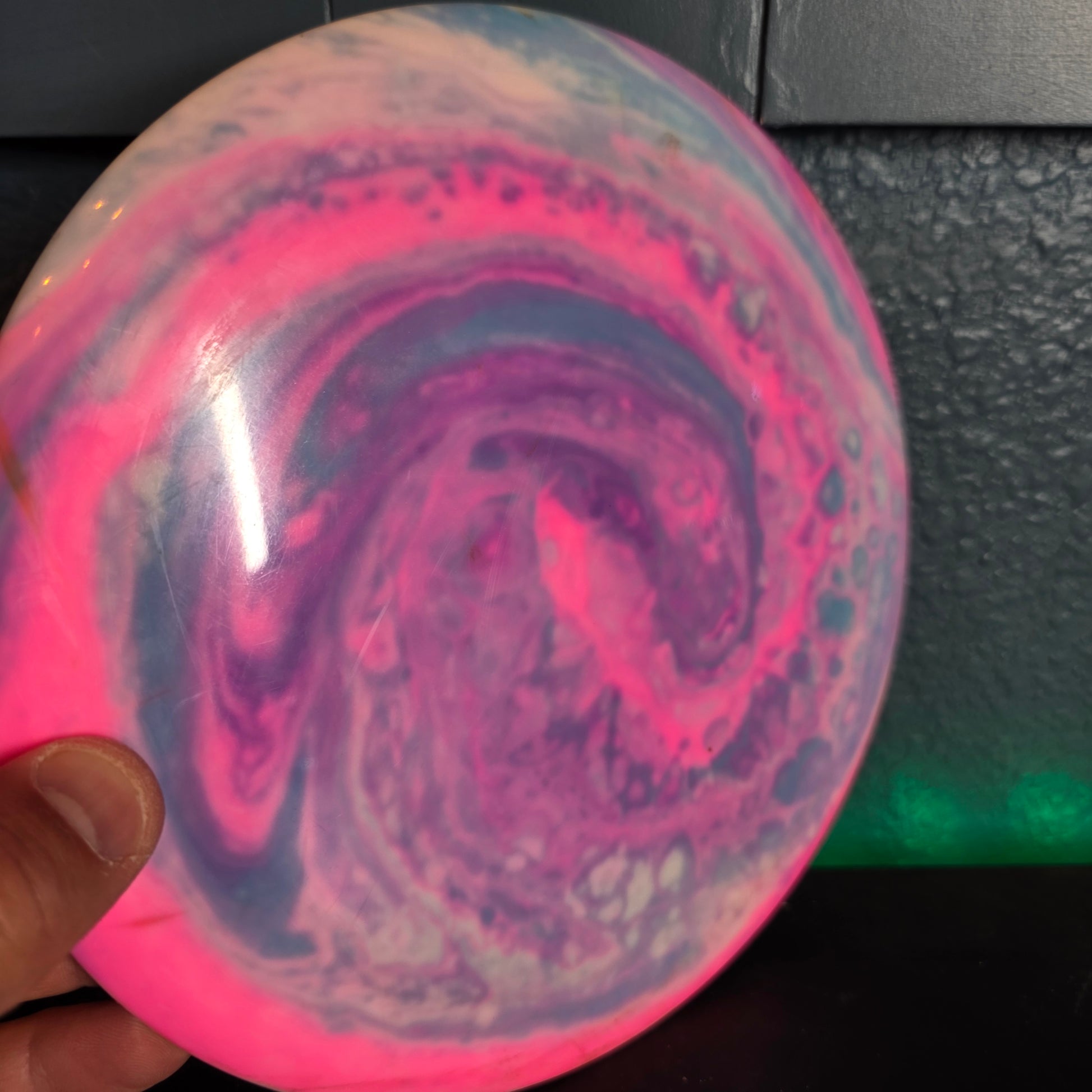 Dyed Infinite Discs S-blend Emperor flat 170g 7/10 rim ink