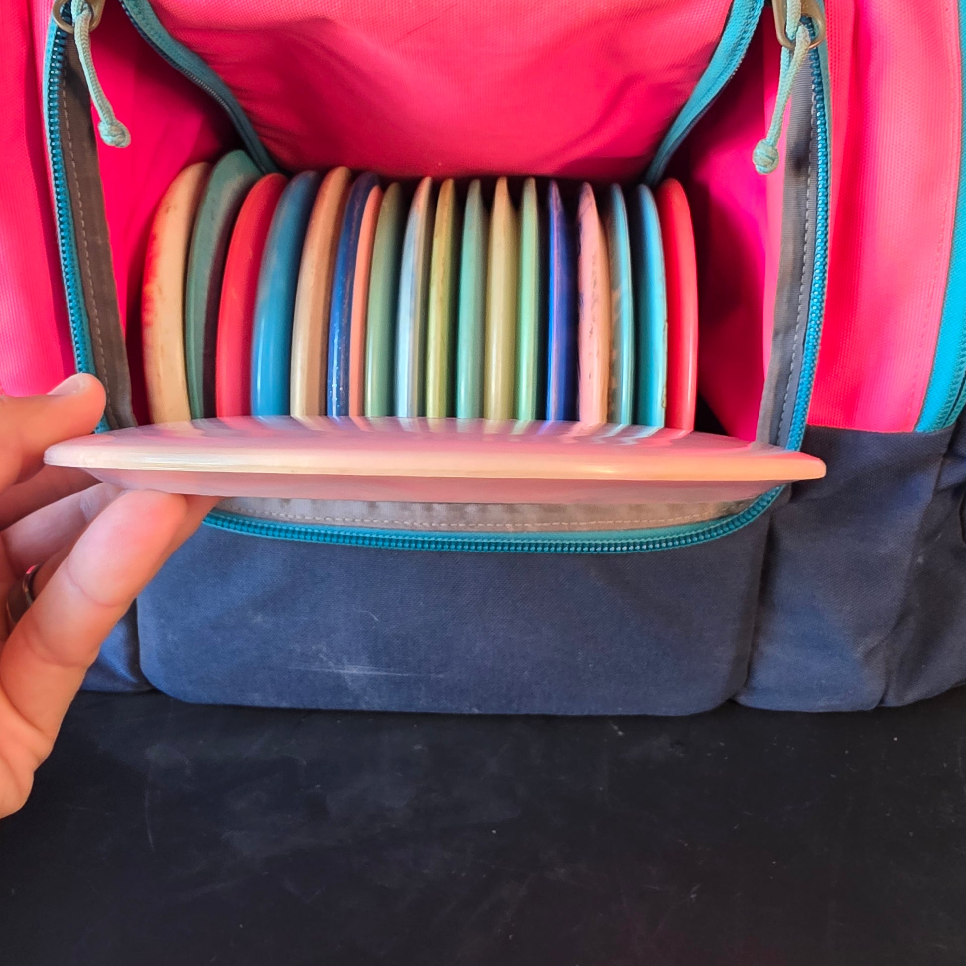 2013 Avery Jenkins Tour Series Penned Innova Swirly Star Teebird, rim ink, 9/10 176g