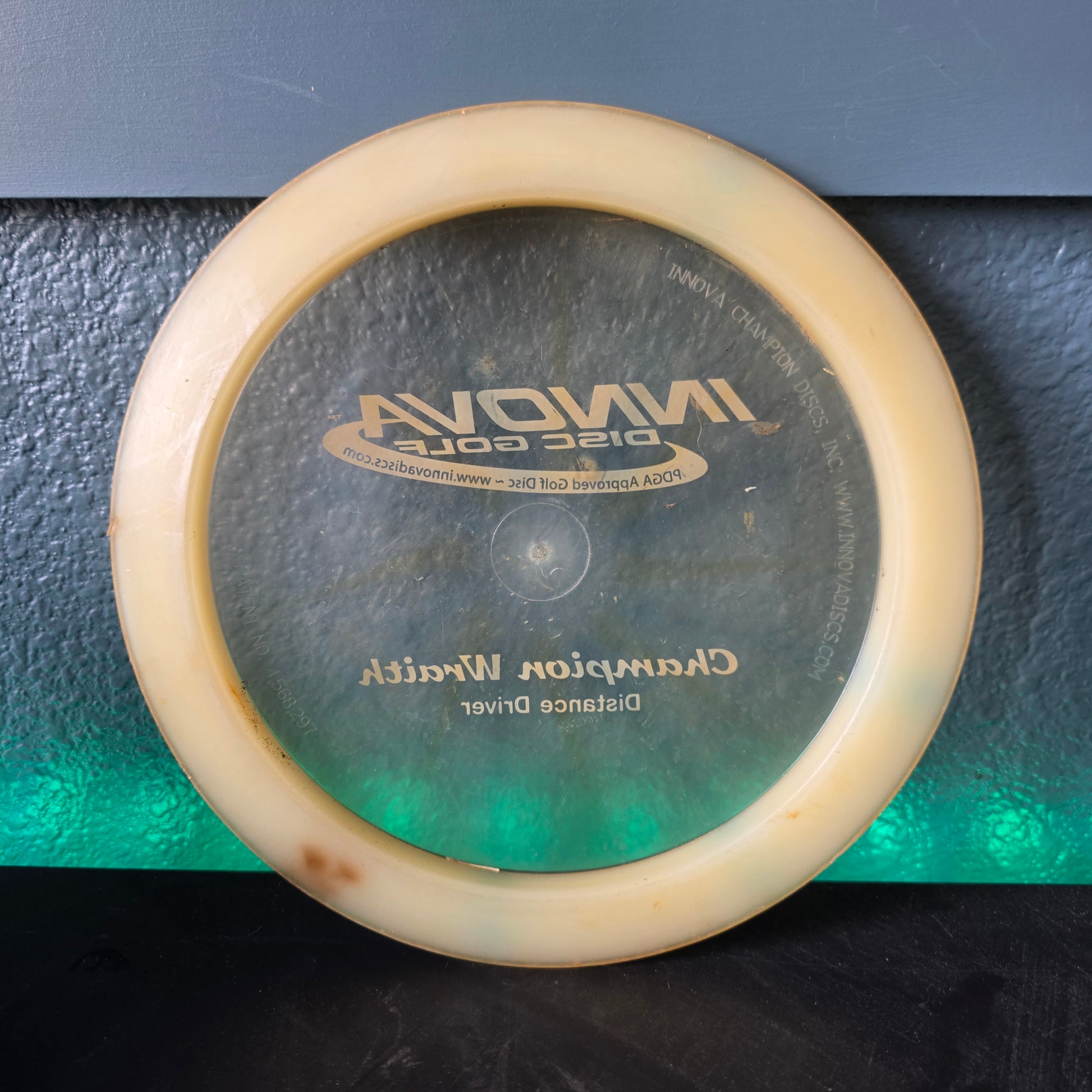Penned WR Innova Champion Wraith PFN 172g one small nick in rim 6/10