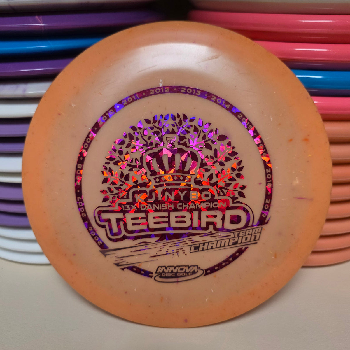 13x KJ nibo Danish Champion Innova splatterstar T-bird team champion series 175G field tested