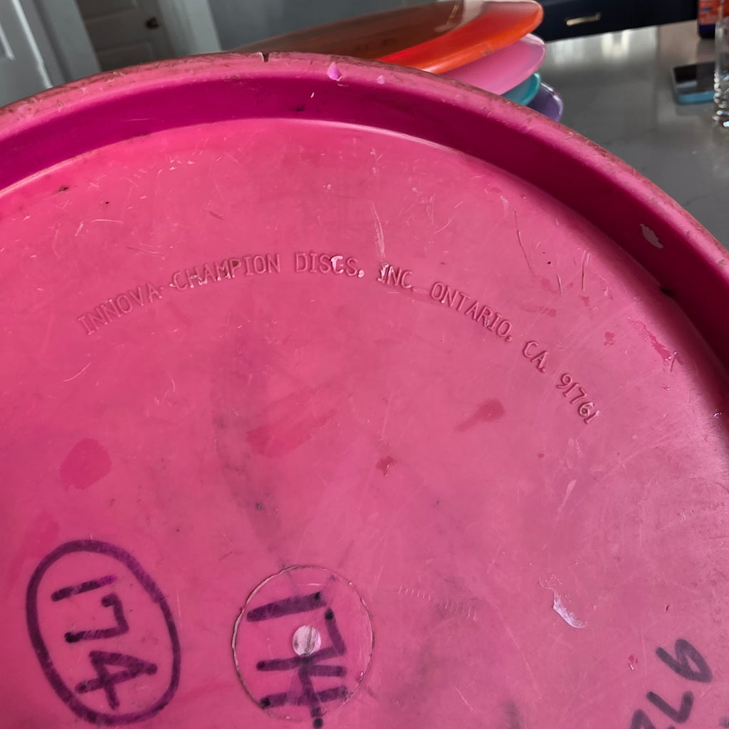 Circle stamped PFN Penned Innova Dx Polecat 174g ink 6/10