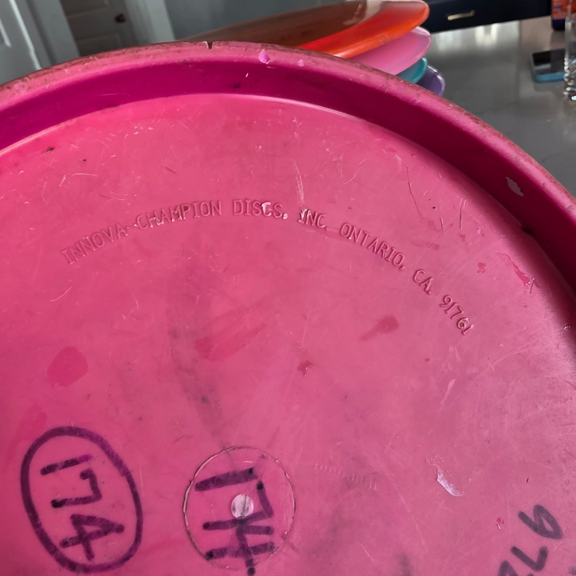 Circle stamped PFN Penned Innova Dx Polecat 174g ink 6/10