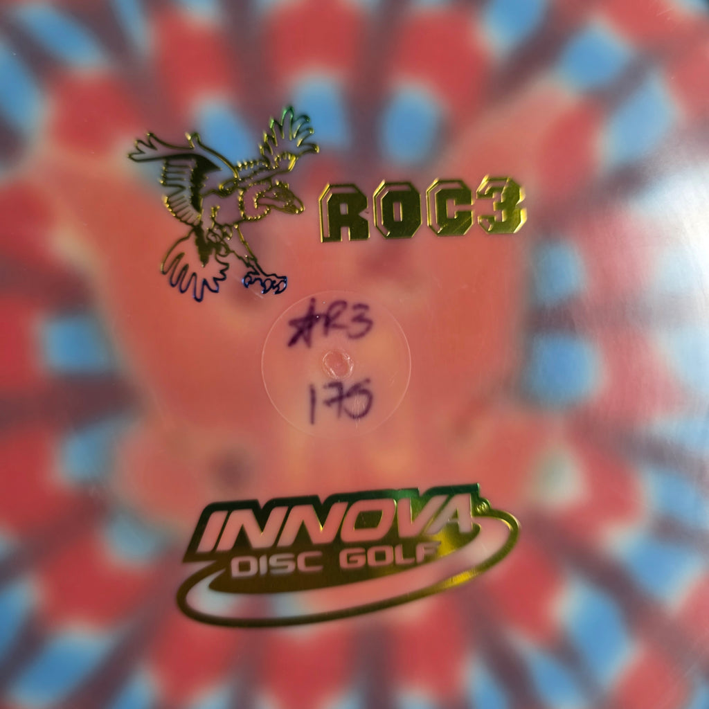 Dyed Bottom Stamped Penned Innova Star Roc3 175g 9.5/10 flat top roc3!