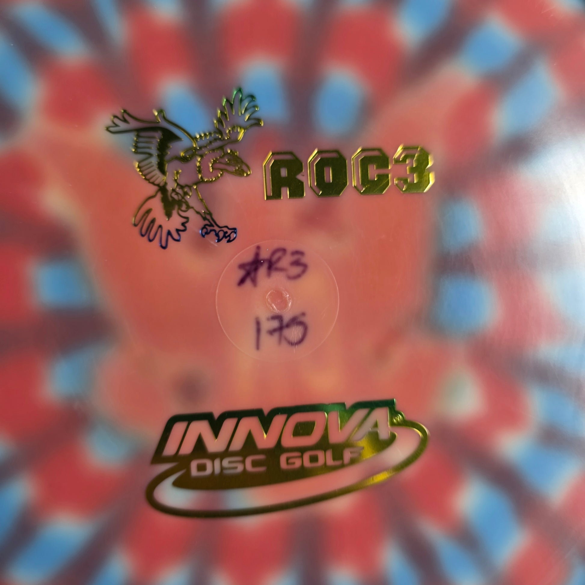 Dyed Bottom Stamped Penned Innova Star Roc3 175g 9.5/10 flat top roc3!