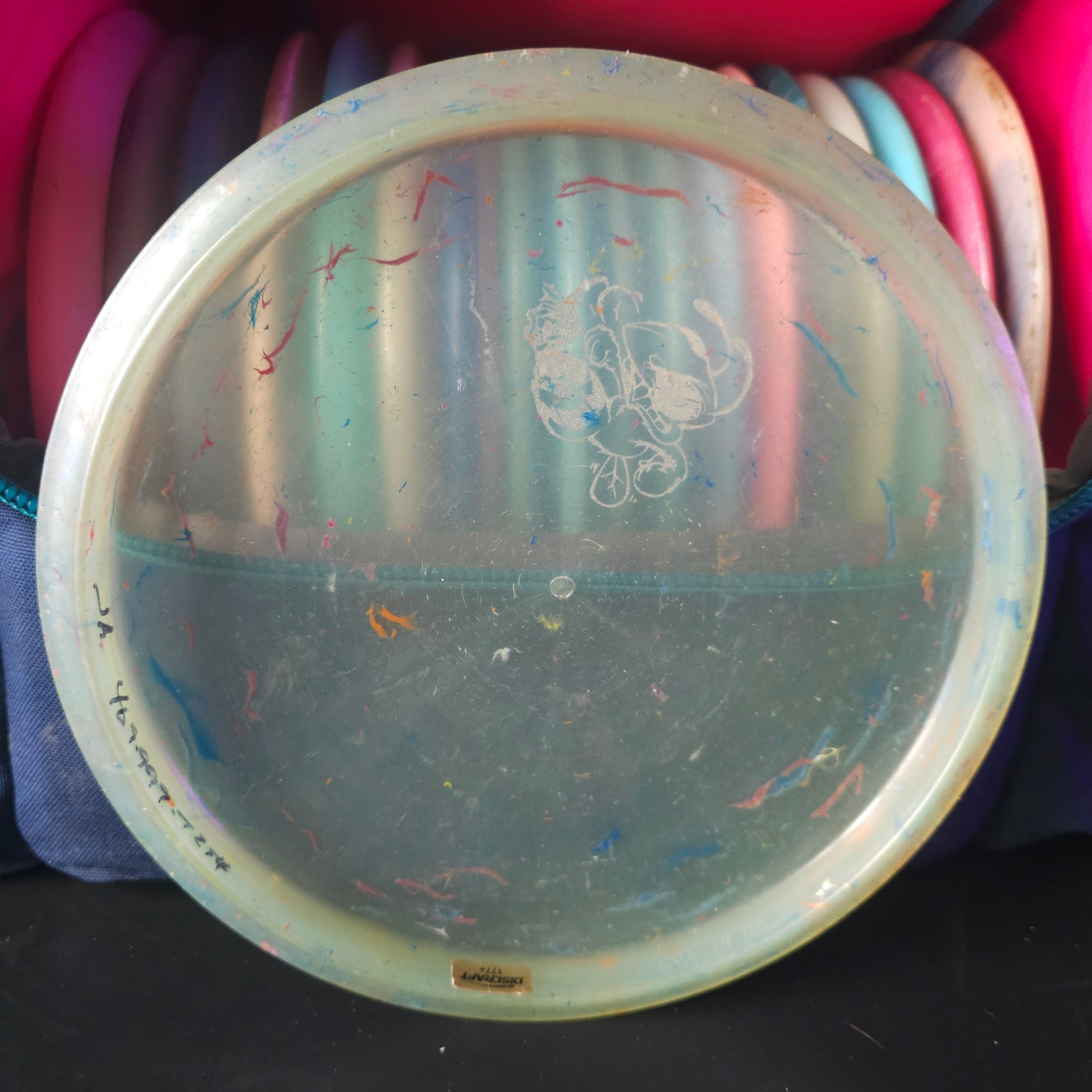 Discraft Jawbreaker Z 177g mini buzzz stamp 8/10 ink