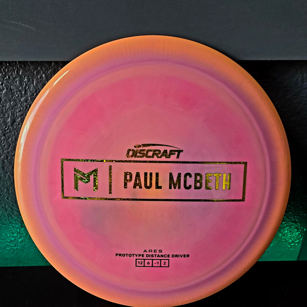 New Sunset Prototype Discraft Esp Ares aka Zeus 2.0 Paul Mcbeth disc 174g 9.5/10