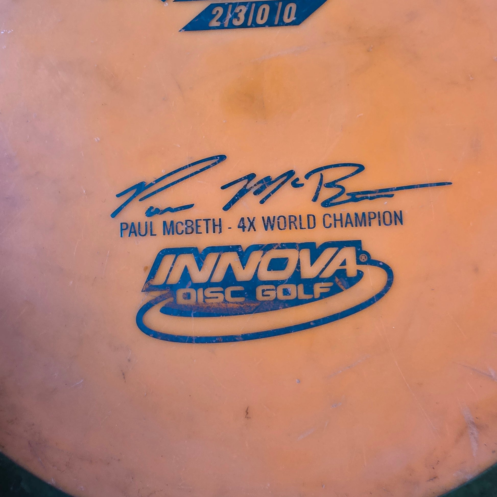 Paul Mcbeth 4x Innova XT Nova 6/10 171g