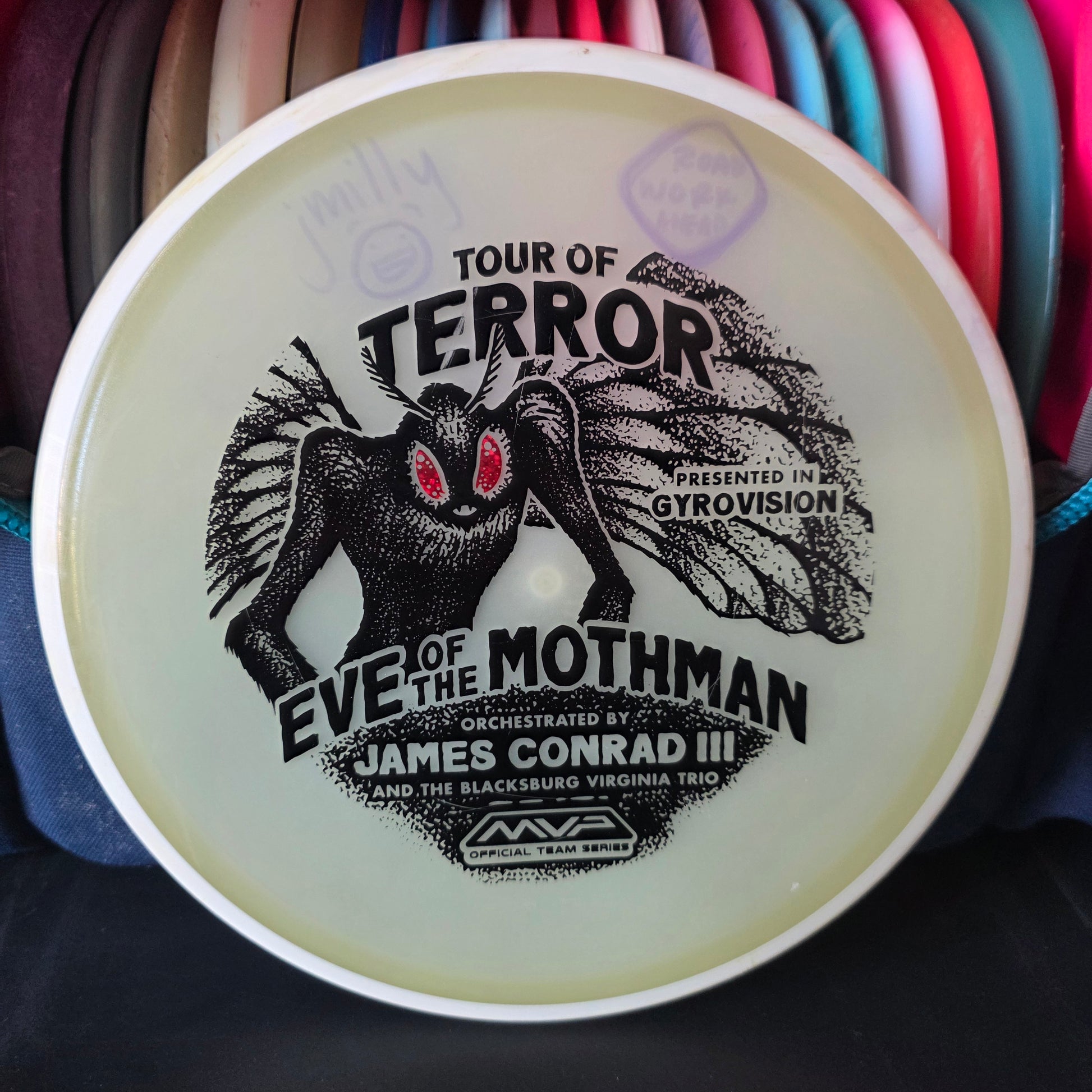 Road work ahead jmilly mvp Eclipse Detour 177g rim ink 8/10