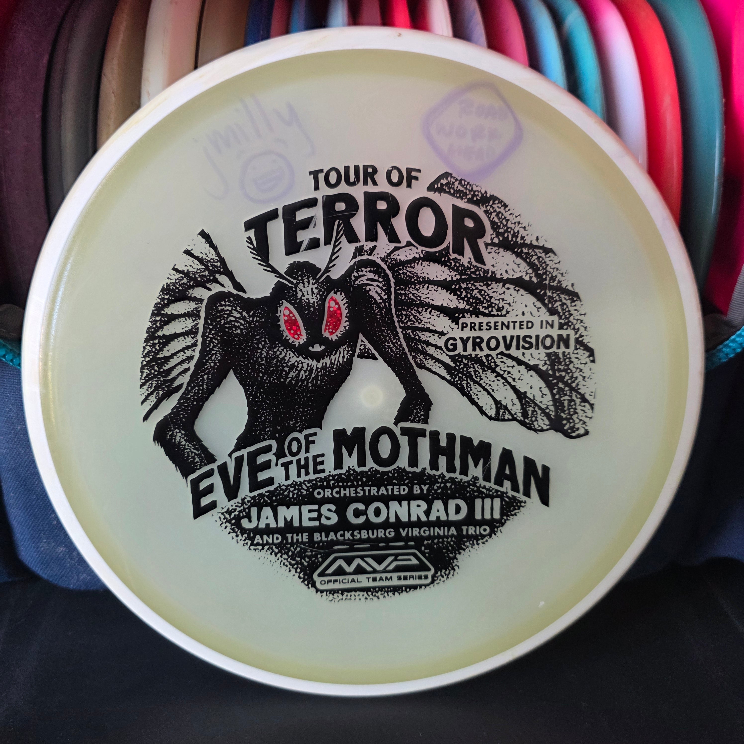 Road work ahead jmilly mvp Eclipse Detour 177g rim ink 8/10