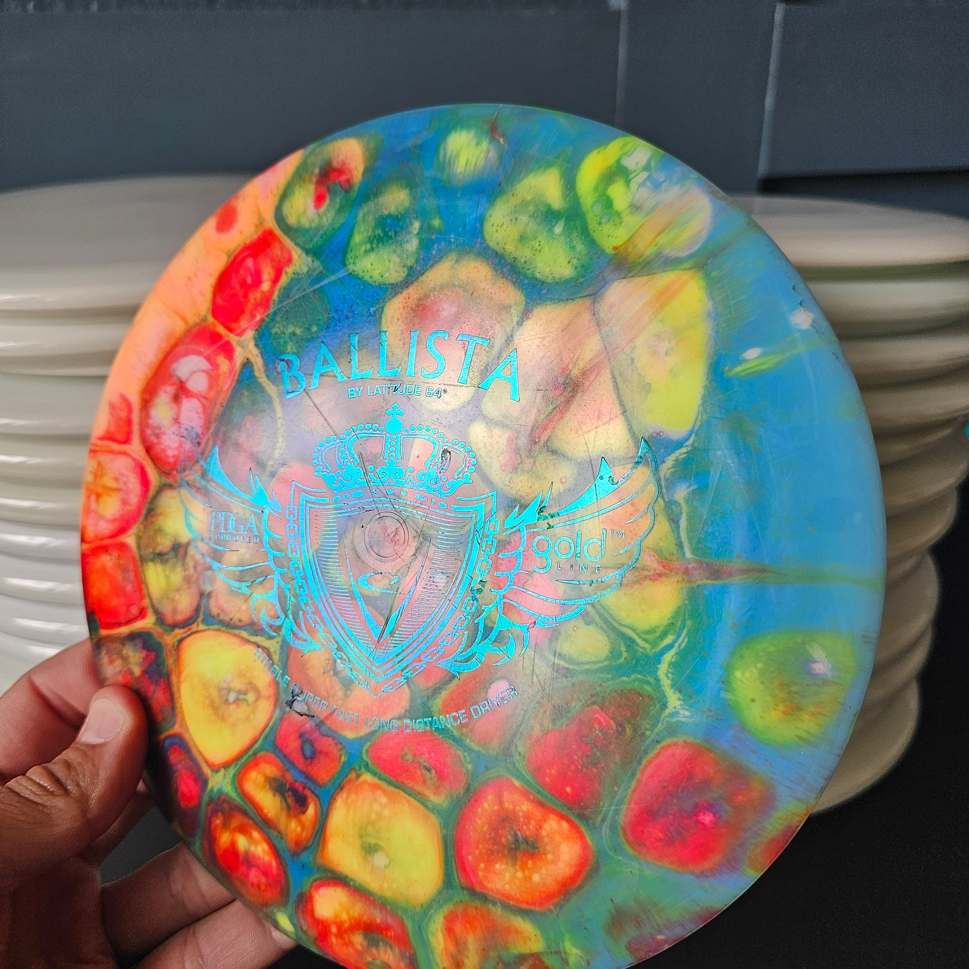 Cell dyed Latitude 64° Gold Line Ballista PFN 7/10 Inked