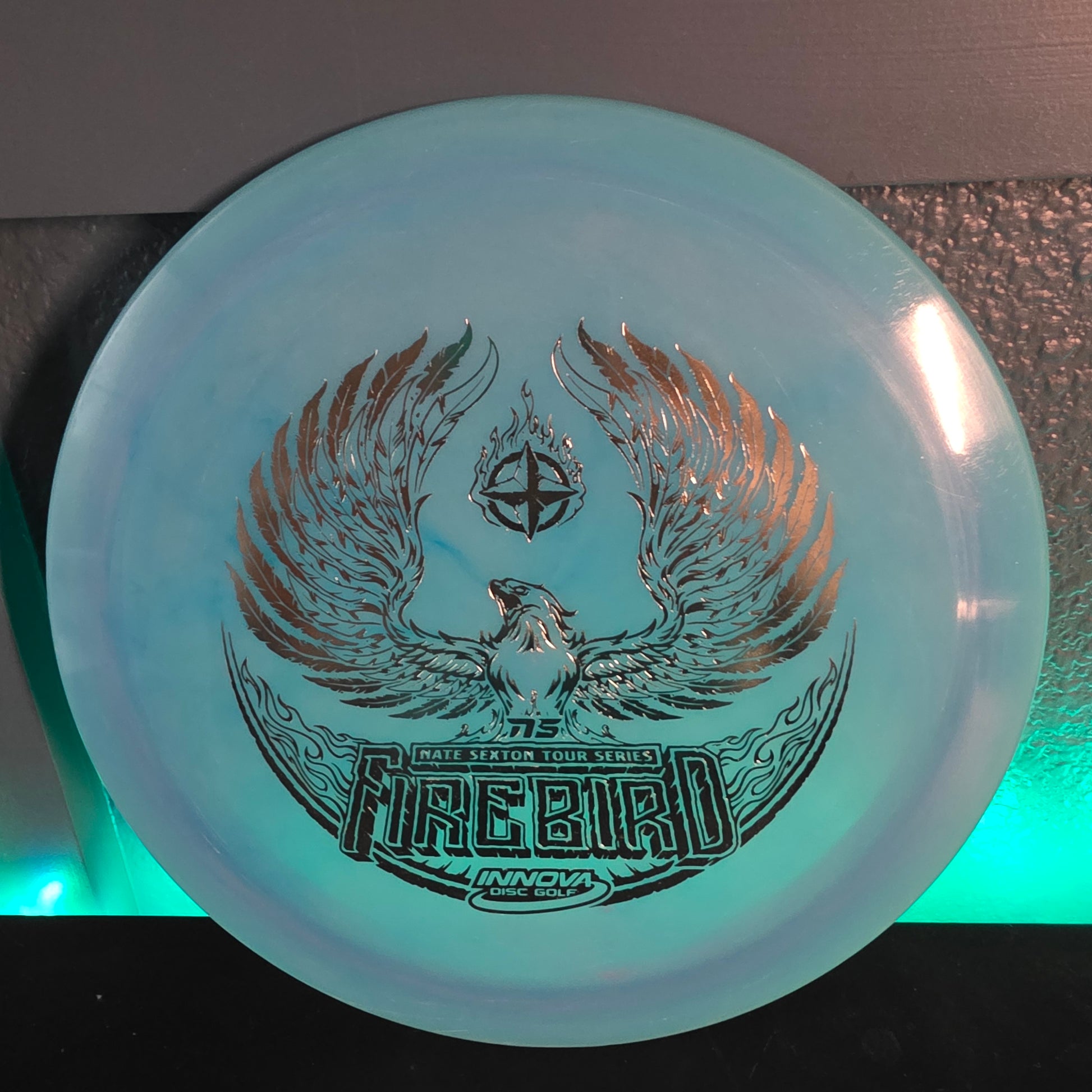 New 2021 Nate Sexton Innova Color Glow Champion Firebird 174g 9.5/10