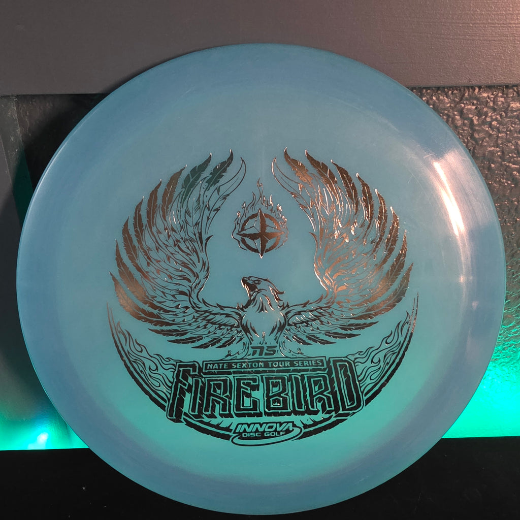 New 2021 Nate Sexton Innova Color Glow Champion Firebird 174g 9.5/10