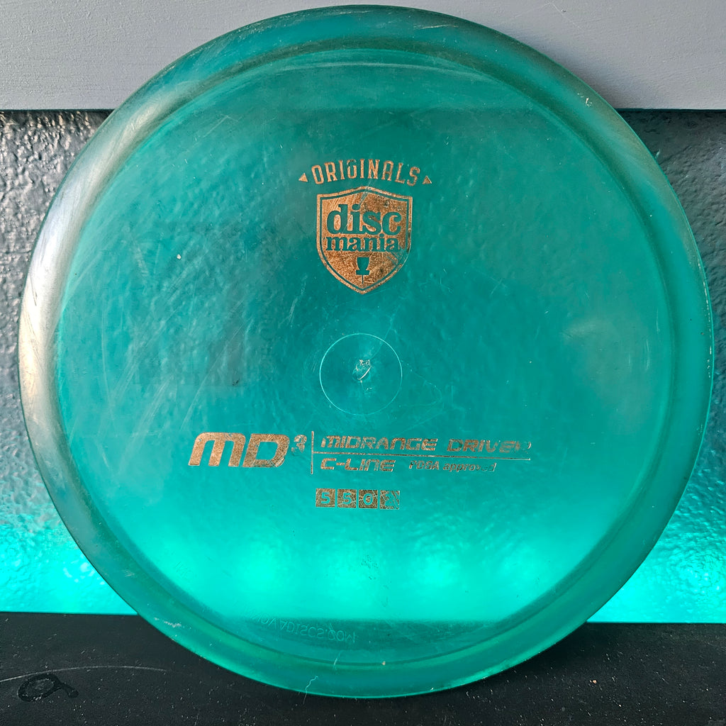 Discmania 5502 c-line MD3 innova made 180g 6.5/10 wiped ink