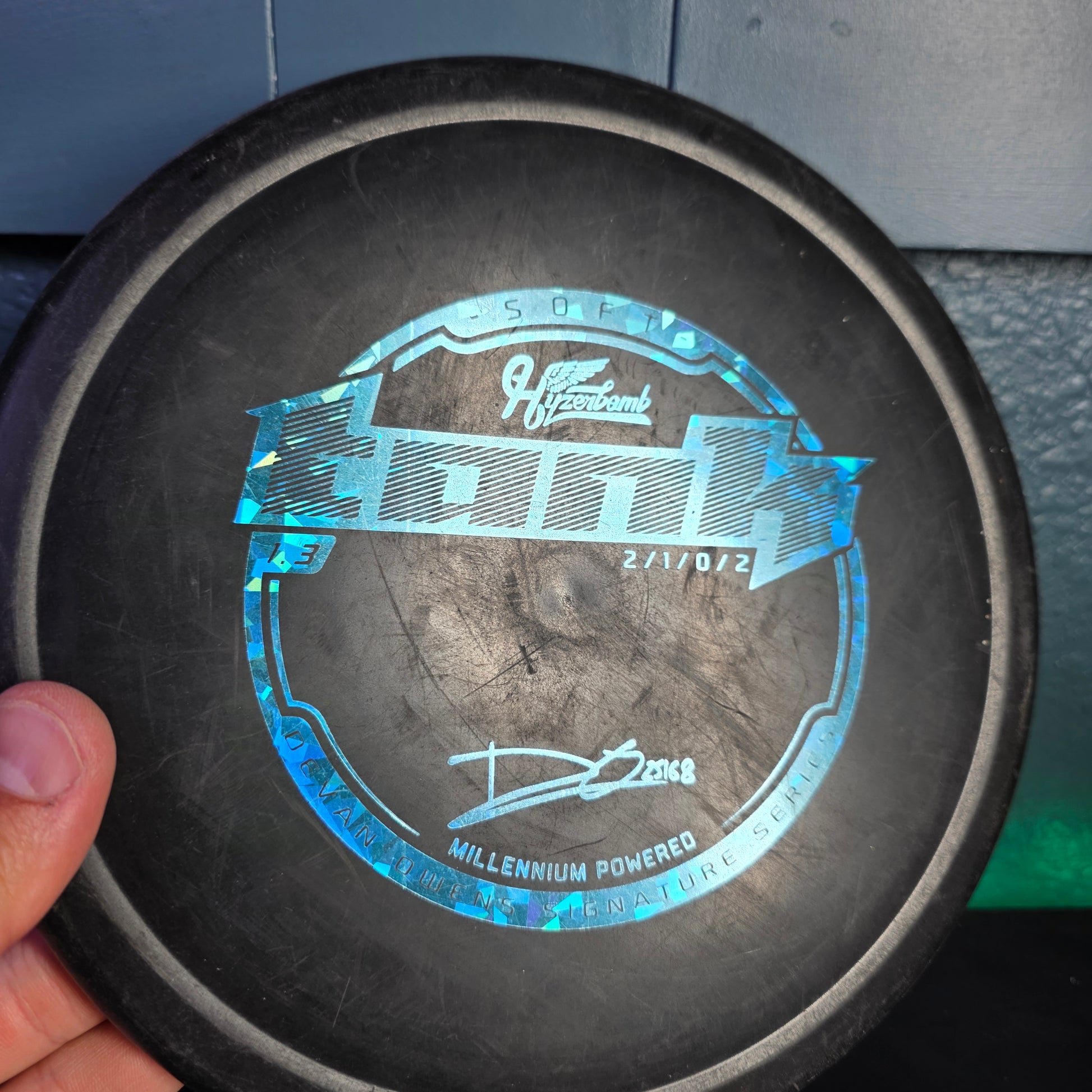 OOP hyzerbomb soft Tank produced by innova, penned 175g 8/10