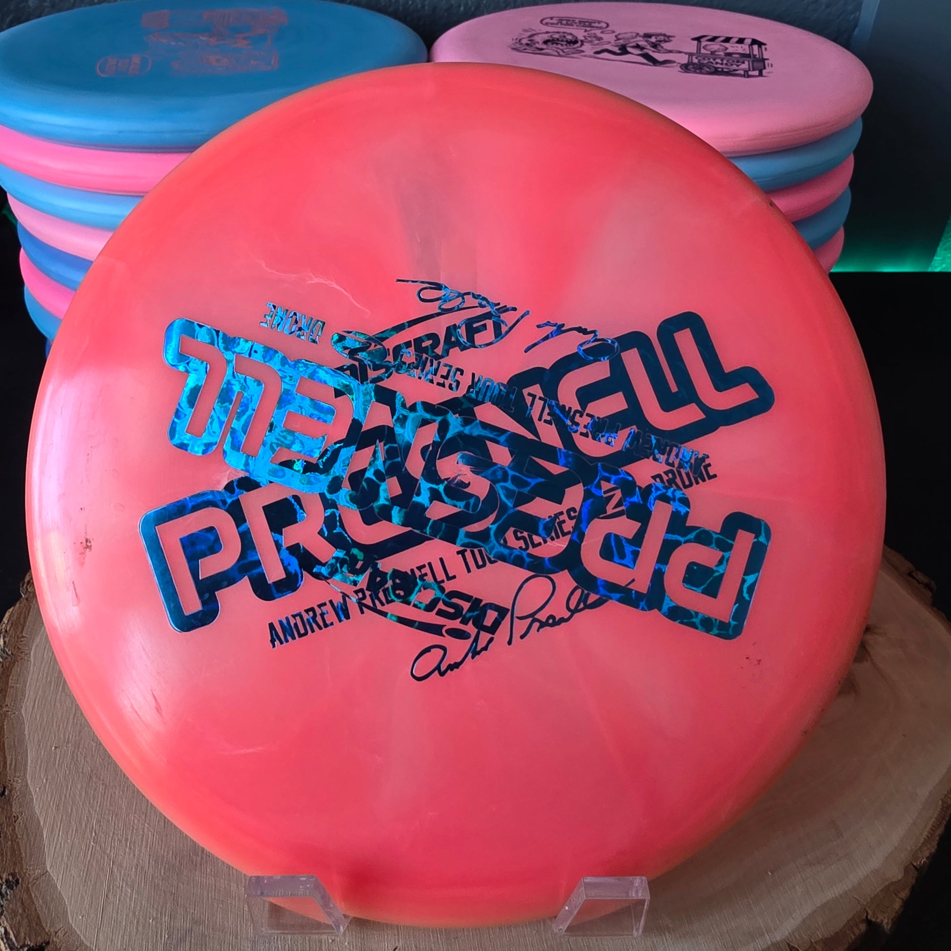 2020 discraft zone swirl drone tour series 177g 8/10 rim ink