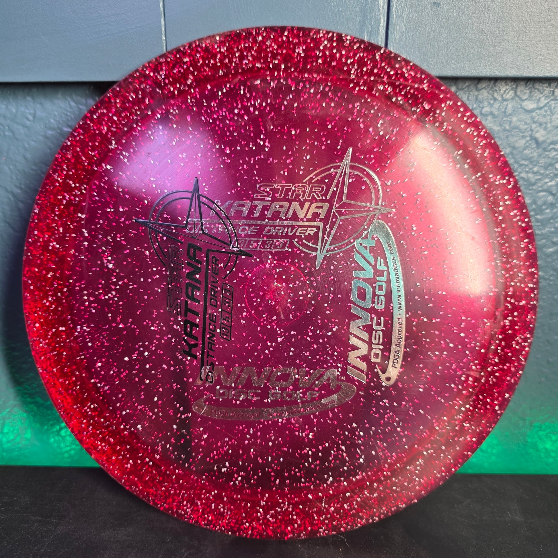 Penned Innova Metal Flake Thunderbird 175g with star katana double stamp 9/10