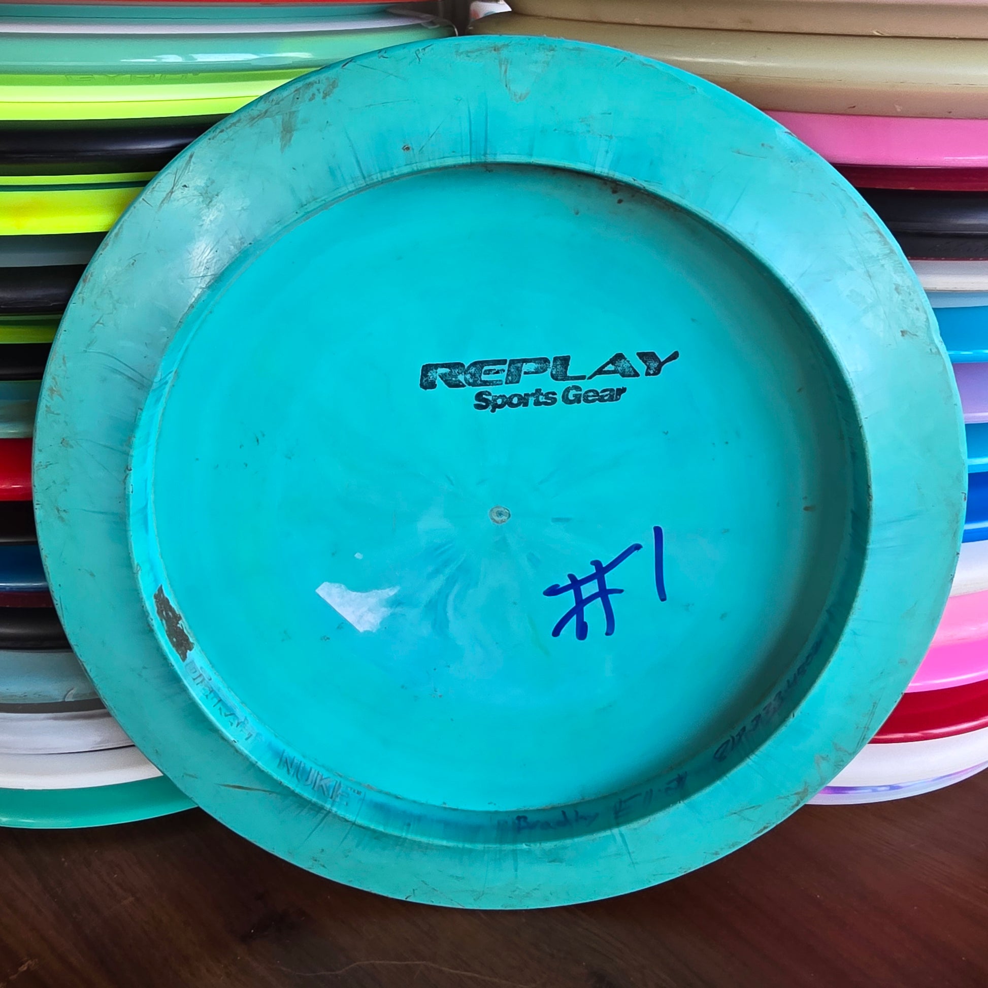 Paige Peirce Discraft ESP Nuke 174g 6/10 ink on tim