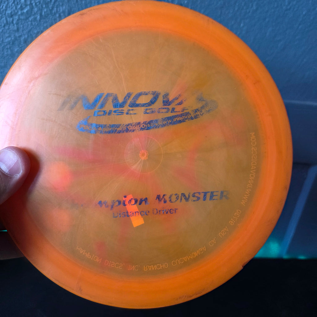 Pearly PFN Innova Gummy Champion Monster flat top 173g 7/10 rim ink