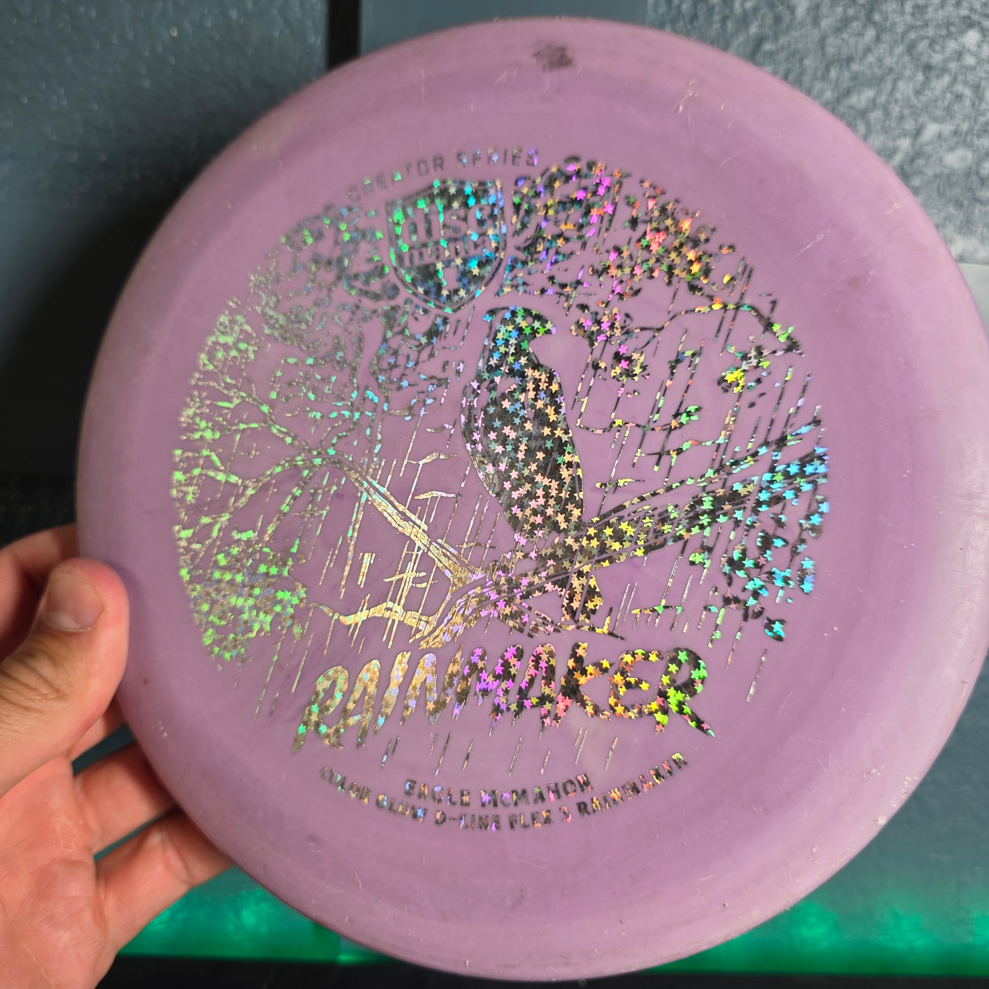 Finnish edition Discmania D-line Glow rainmaker 173g 6/10
