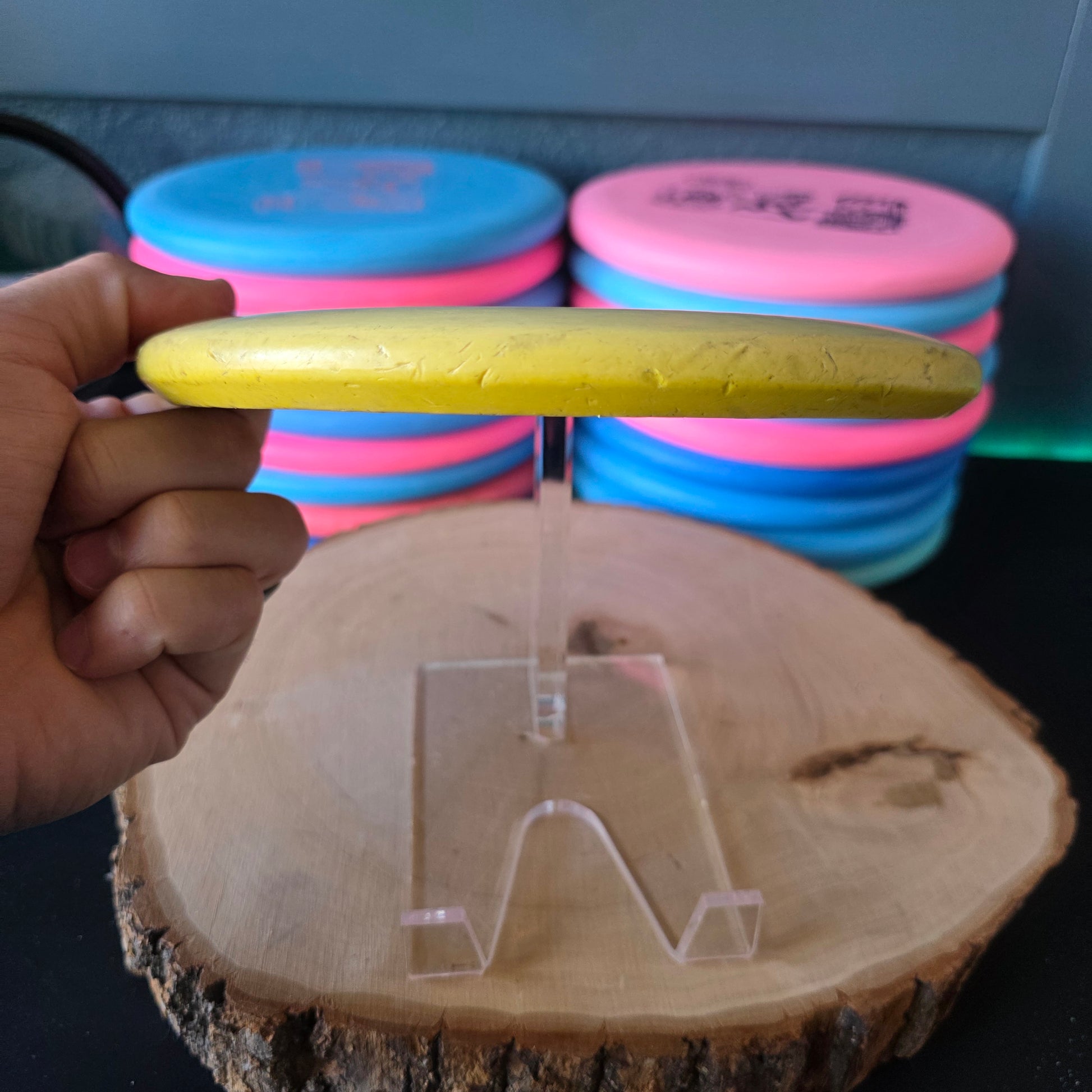 2-ring Penned discmania p-line p2 Innova made 175g ink, 5/10