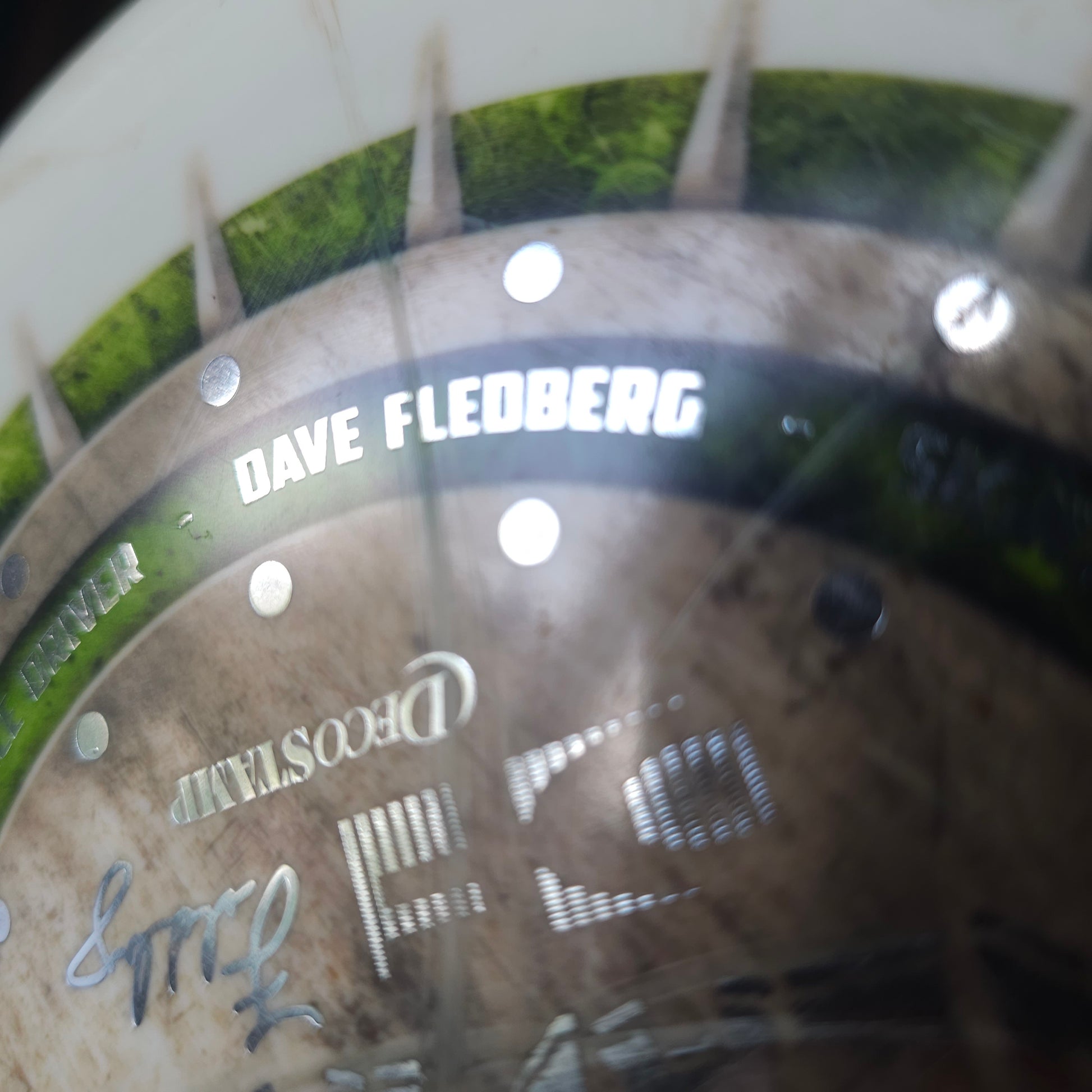 Latitude 64 Error Dave 'Fledberg' Gold Line Gladiator 7/10 ink, 175.1g Decostamp