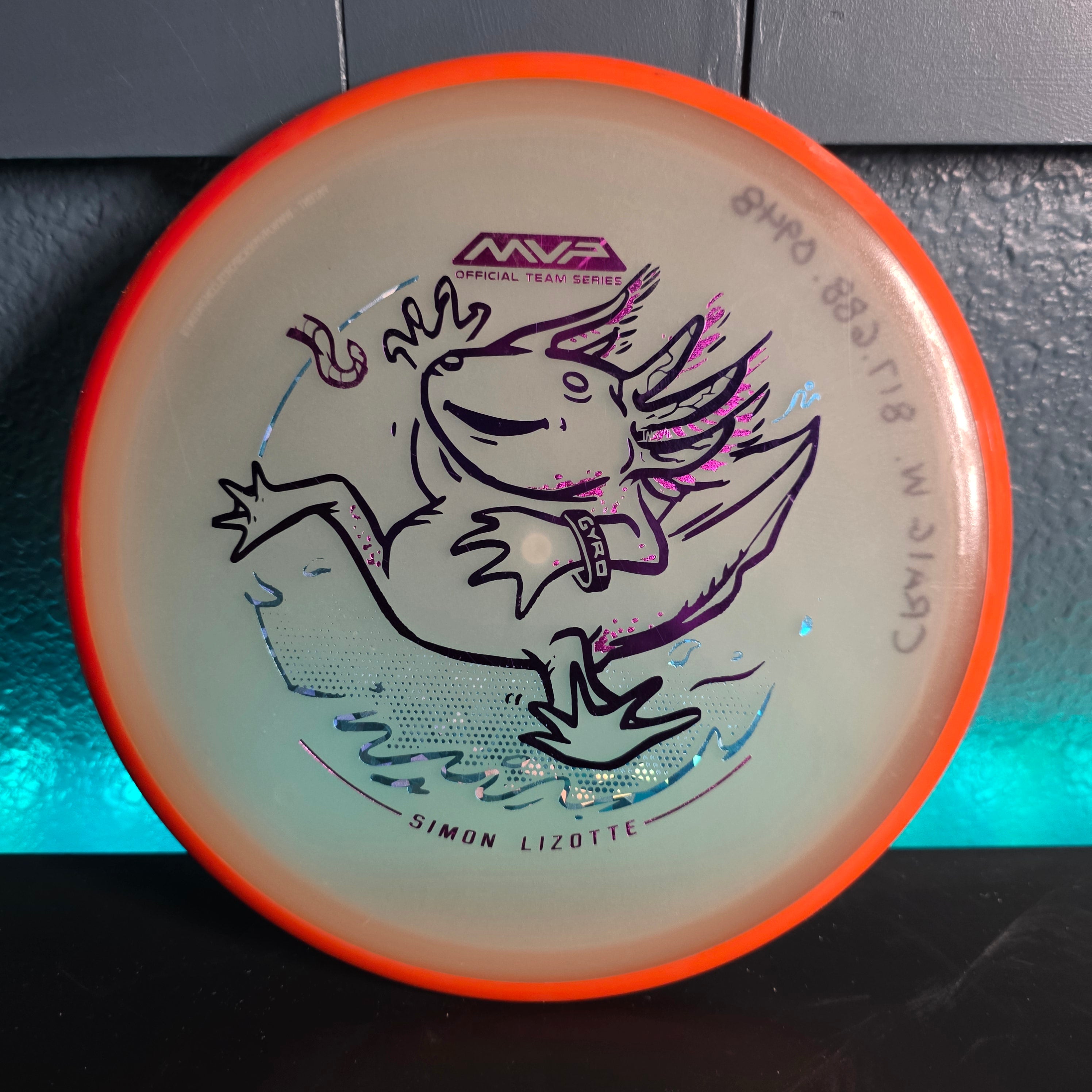 Simon Lizotte Axiom Eclipse Hex Axolotl run 176g ink 8/10