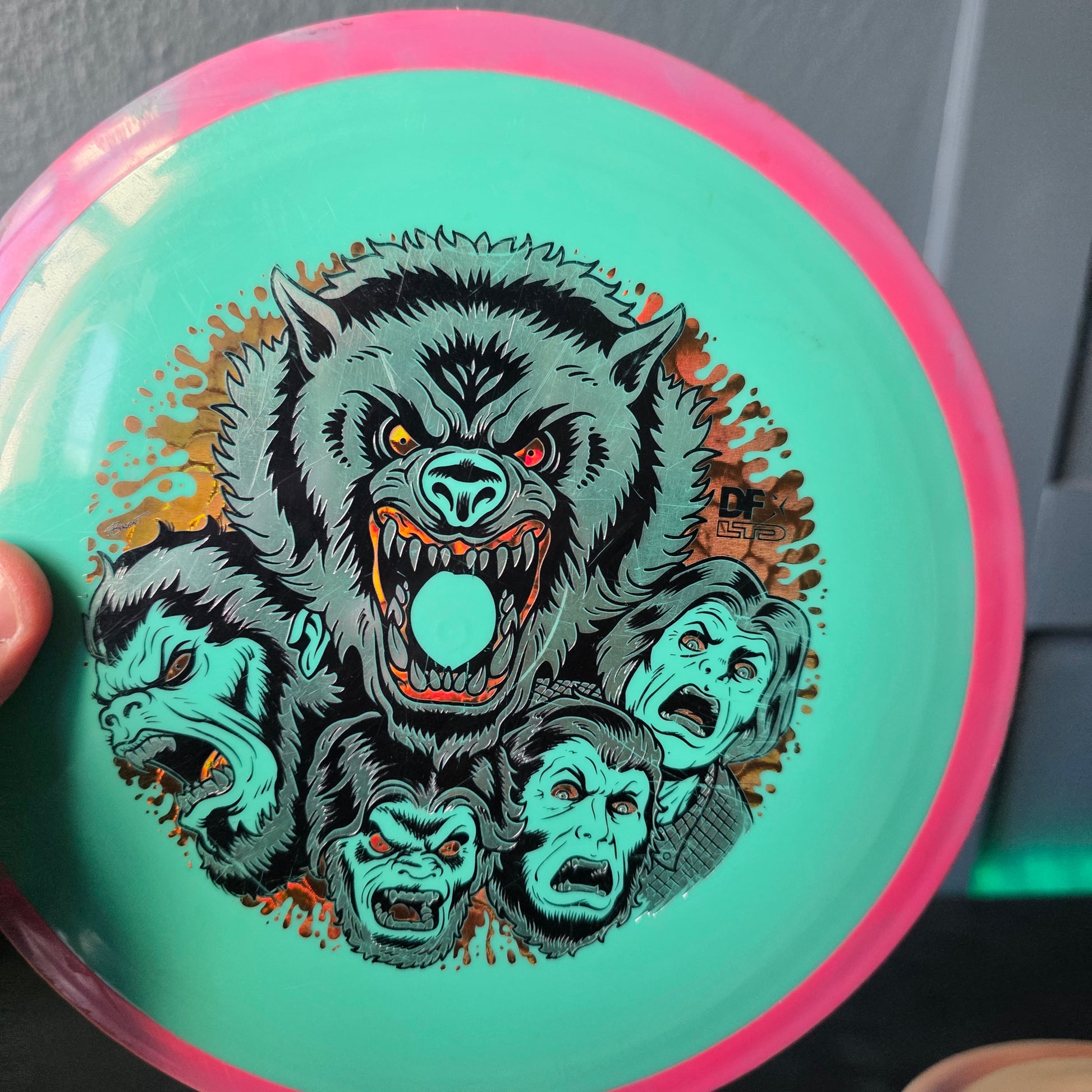 Dfx triple stamped Axiom Neutron Time lapse simon lime 173g 7/10